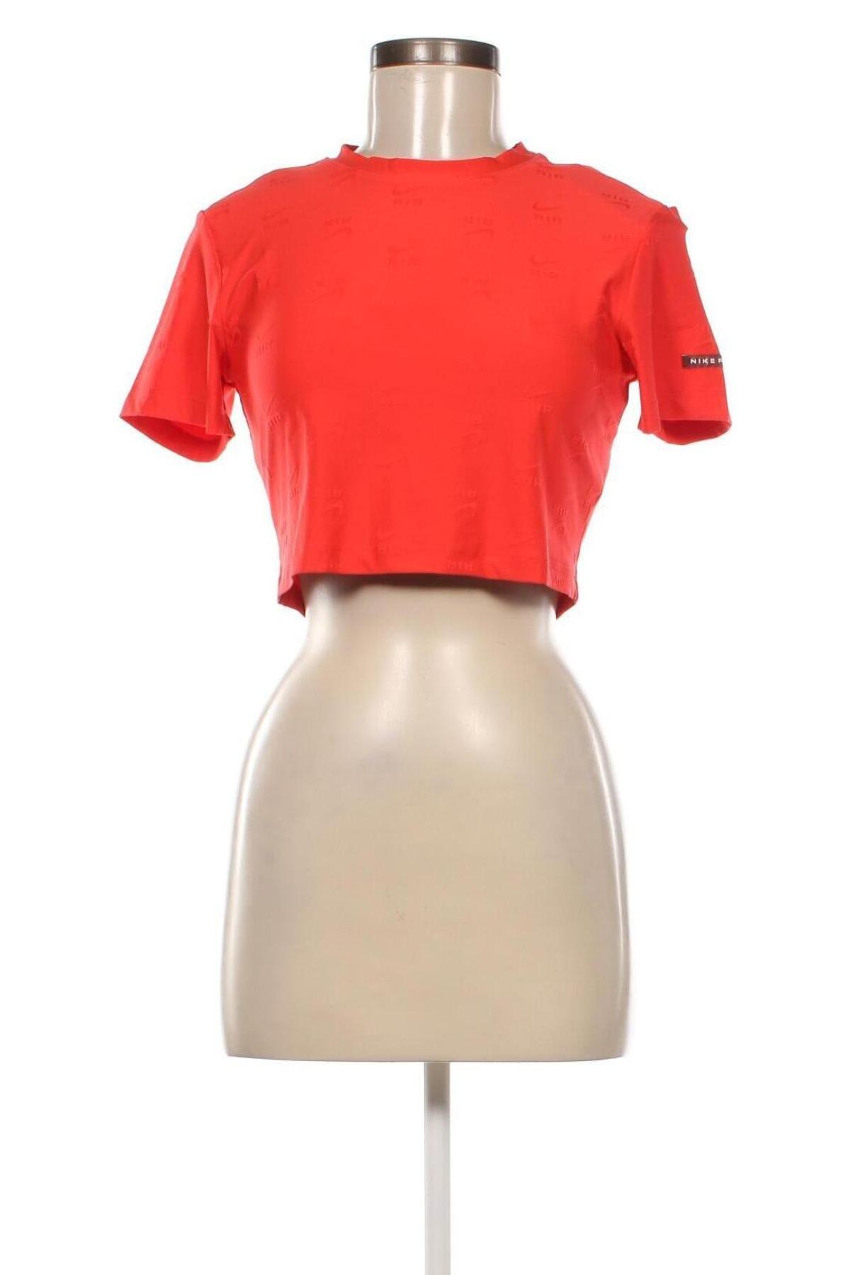 Дамска блуза Nike, Размер M, Цвят Червен, Цена 77,00 лв.