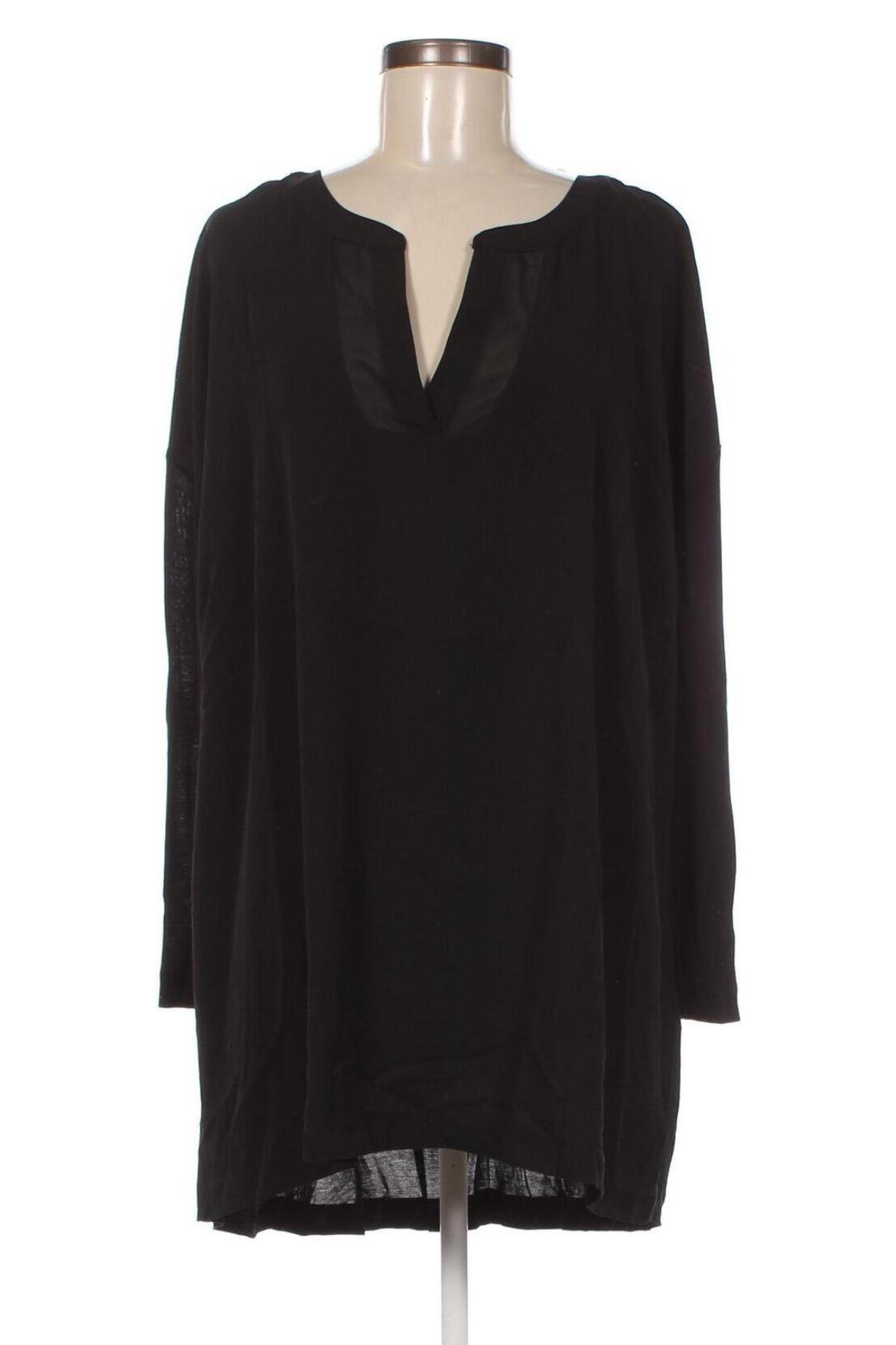 Дамска блуза Oviesse, Размер XL, Цвят Черен, Цена 13,95 лв.