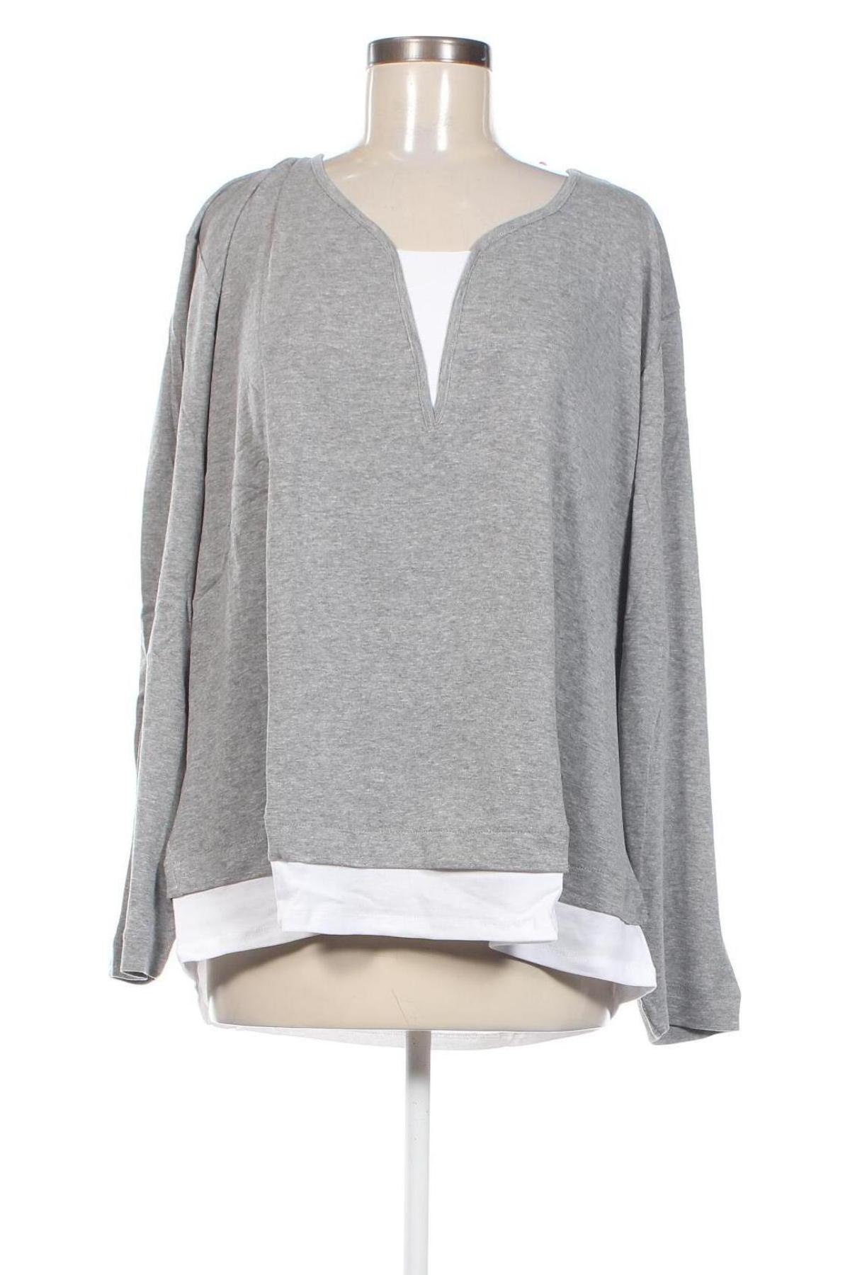 Damen Shirt Oviesse, Größe 3XL, Farbe Grau, Preis 15,98 €