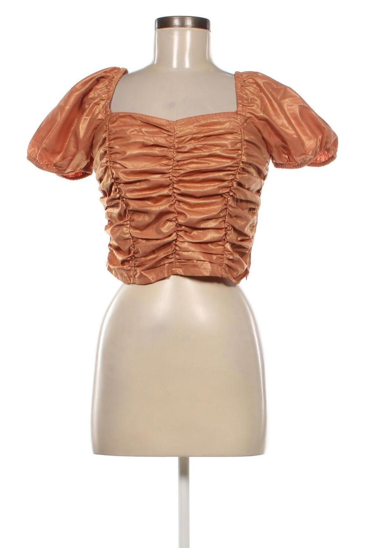 Γυναικεία μπλούζα Pimkie, Μέγεθος XS, Χρώμα Καφέ, Τιμή 9,59 €