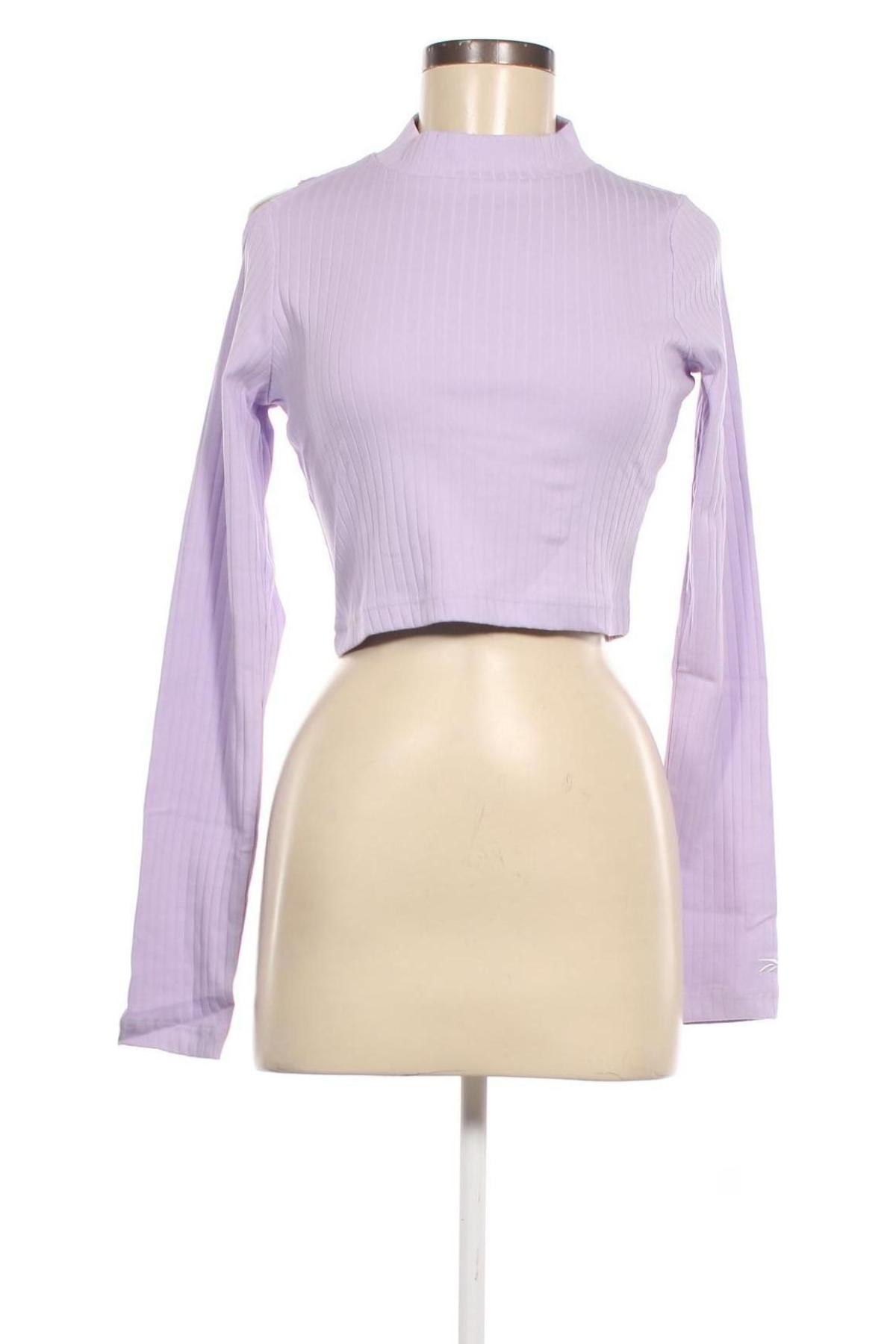 Γυναικεία μπλούζα Reebok, Μέγεθος XS, Χρώμα Βιολετί, Τιμή 19,48 €