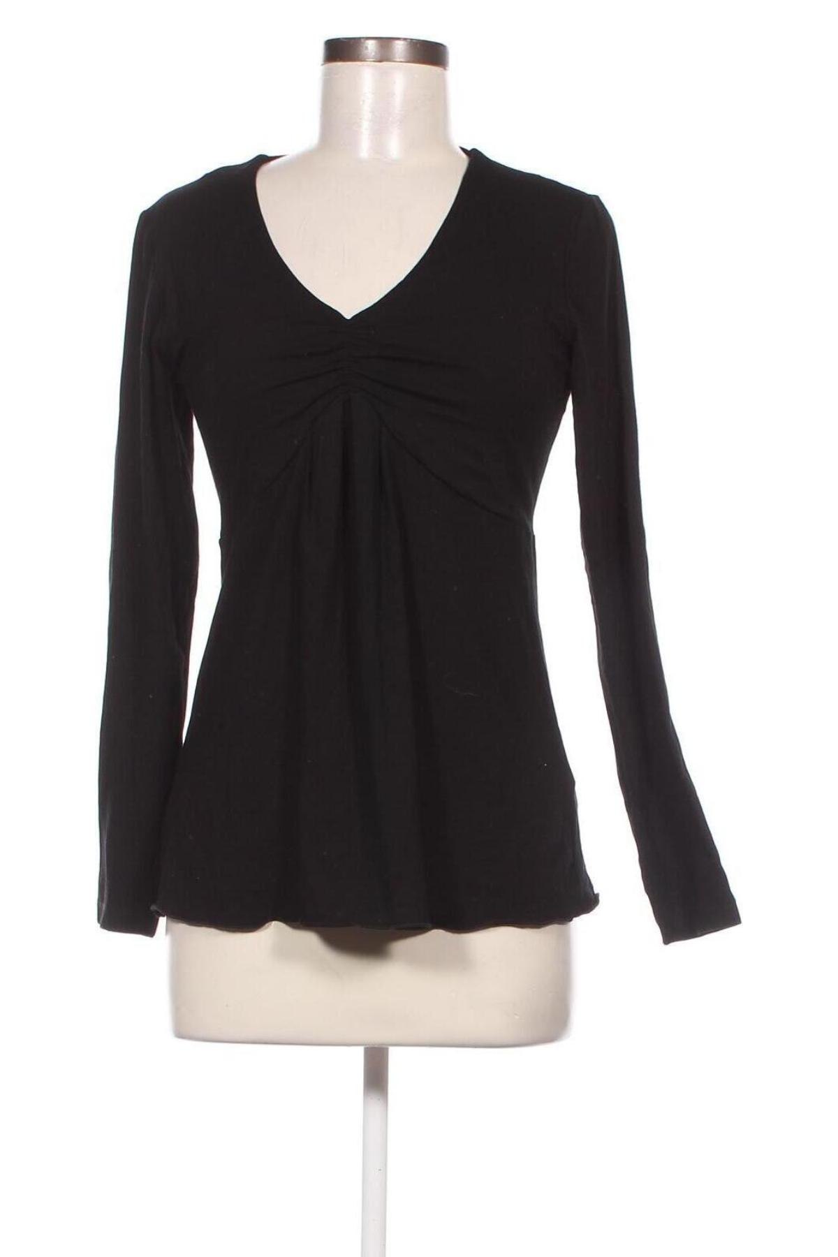 Γυναικεία μπλούζα S.Oliver, Μέγεθος S, Χρώμα Μαύρο, Τιμή 8,89 €