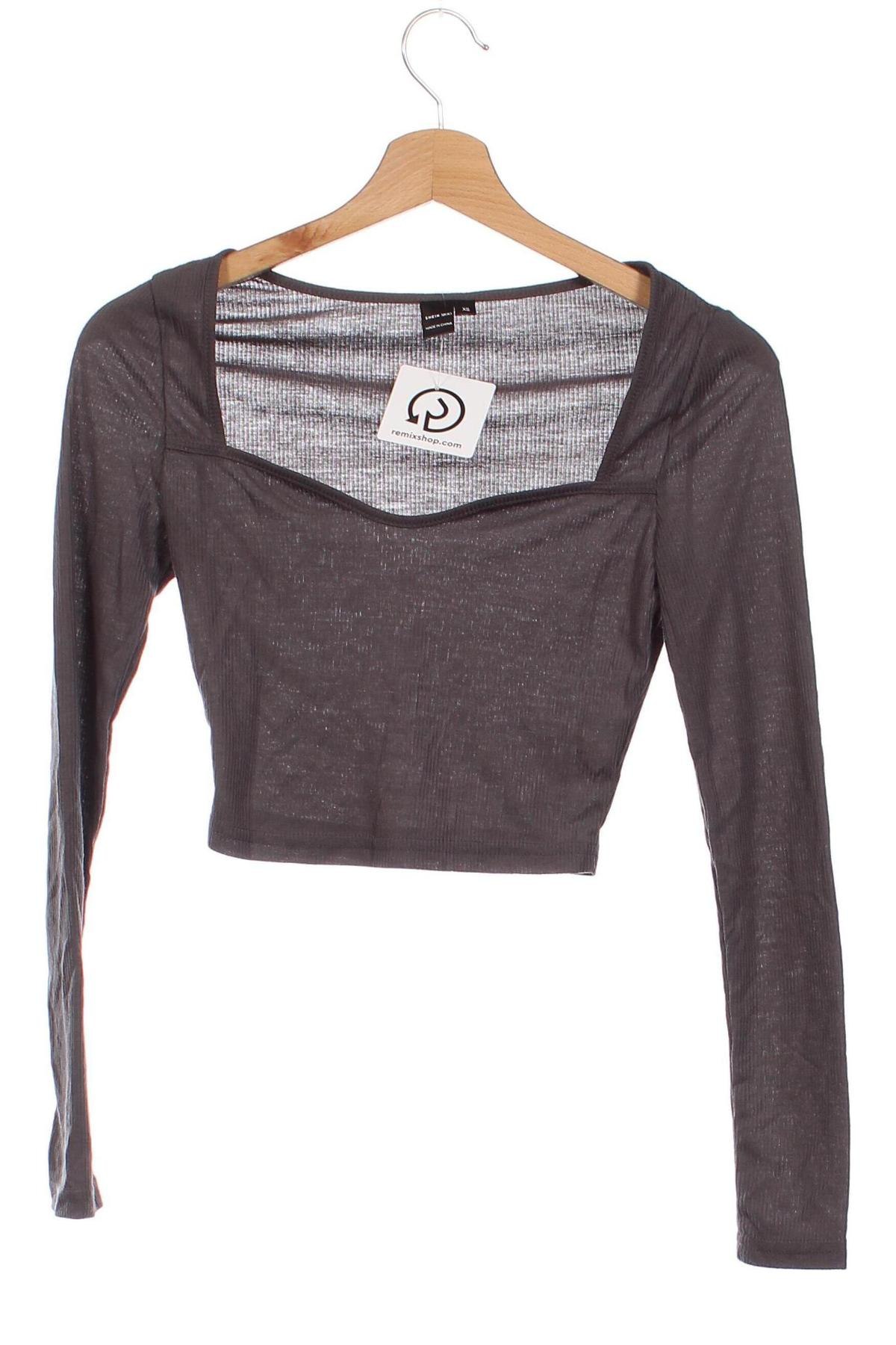 Damen Shirt SHEIN, Größe XS, Farbe Grau, Preis 2,64 €