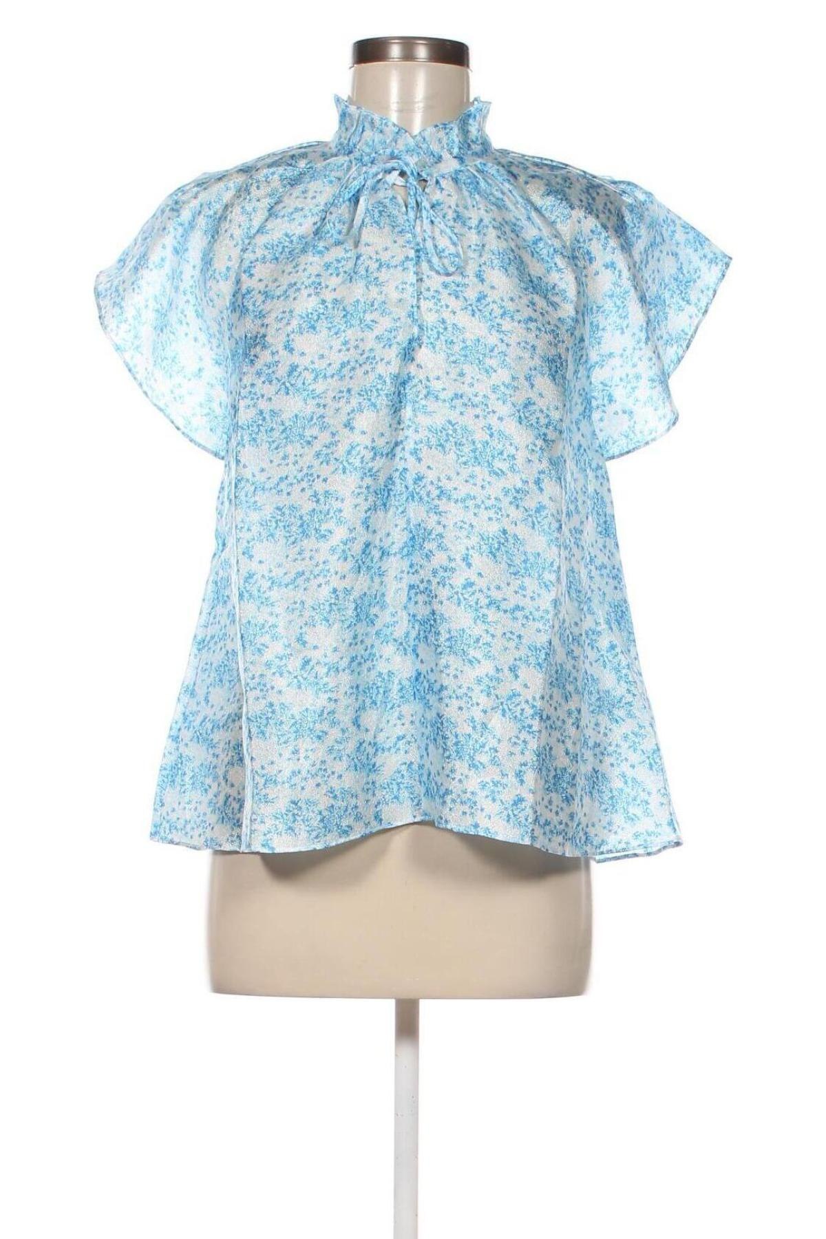 Damen Shirt Samsoe & Samsoe, Größe M, Farbe Blau, Preis 55,67 €