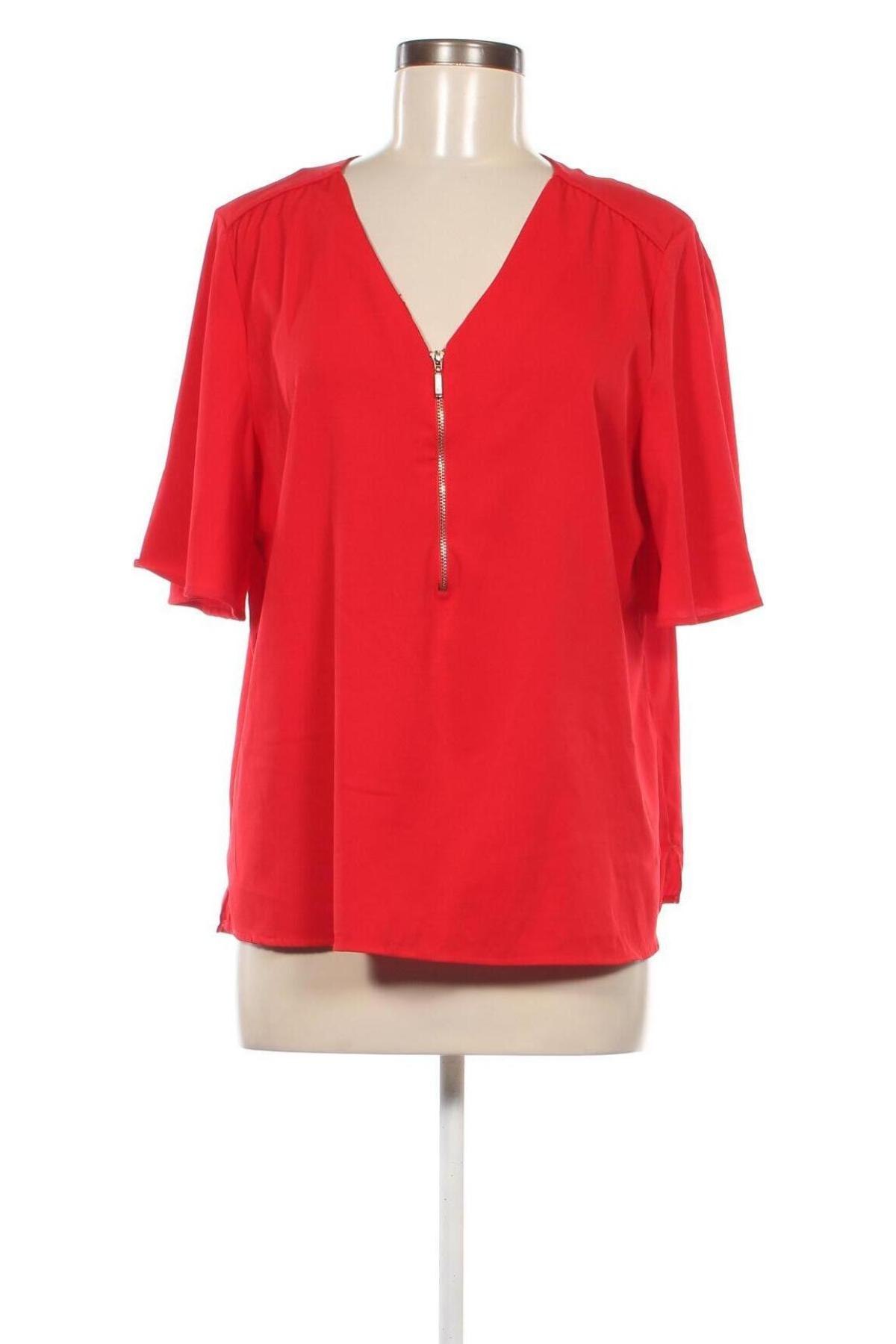Дамска блуза Sfera, Размер XL, Цвят Червен, Цена 36,06 лв.
