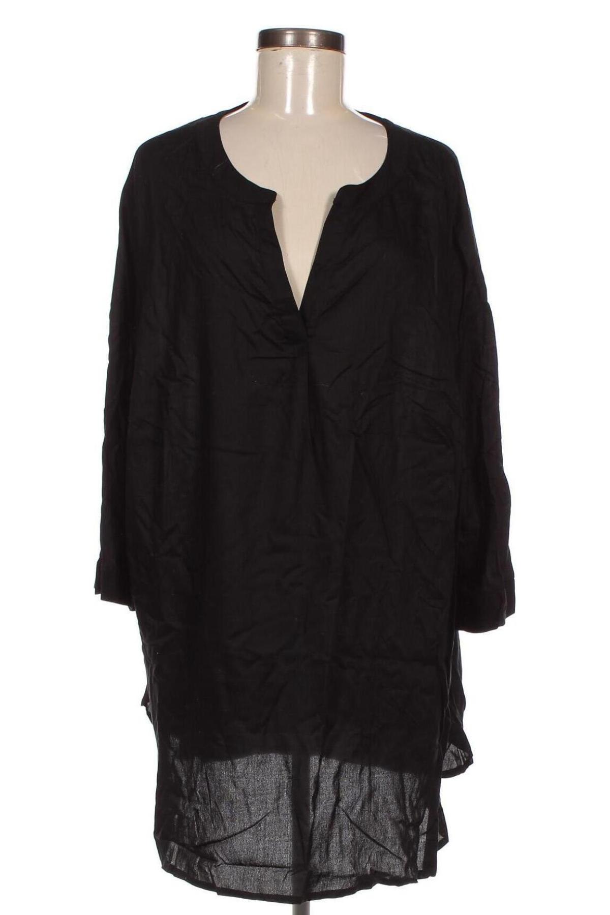 Bluză de femei Sheego, Mărime 3XL, Culoare Negru, Preț 159,57 Lei