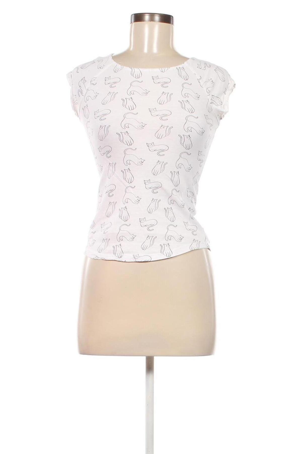 Дамска блуза Sinsay, Размер XXS, Цвят Бял, Цена 19,00 лв.