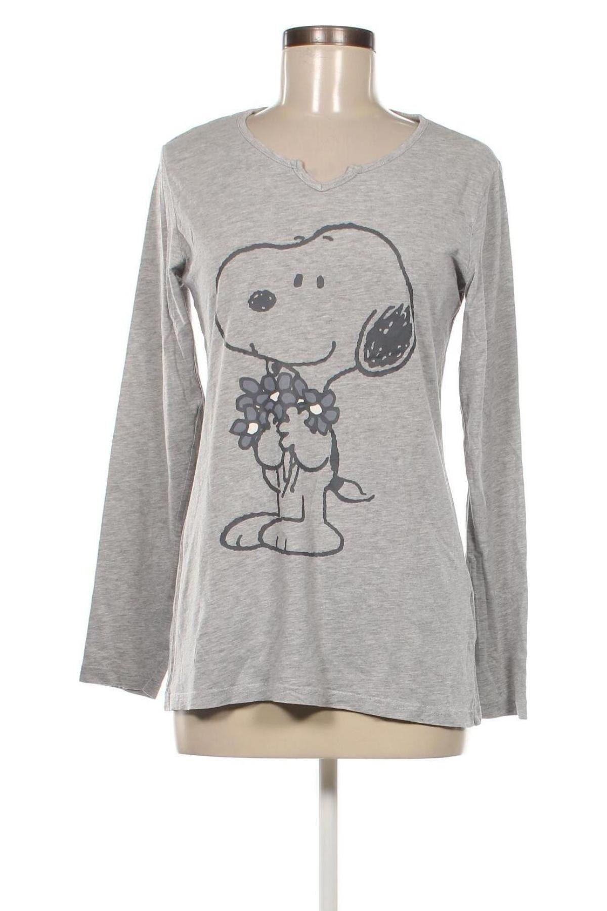 Damen Shirt Snoopy, Größe S, Farbe Grau, Preis 13,22 €