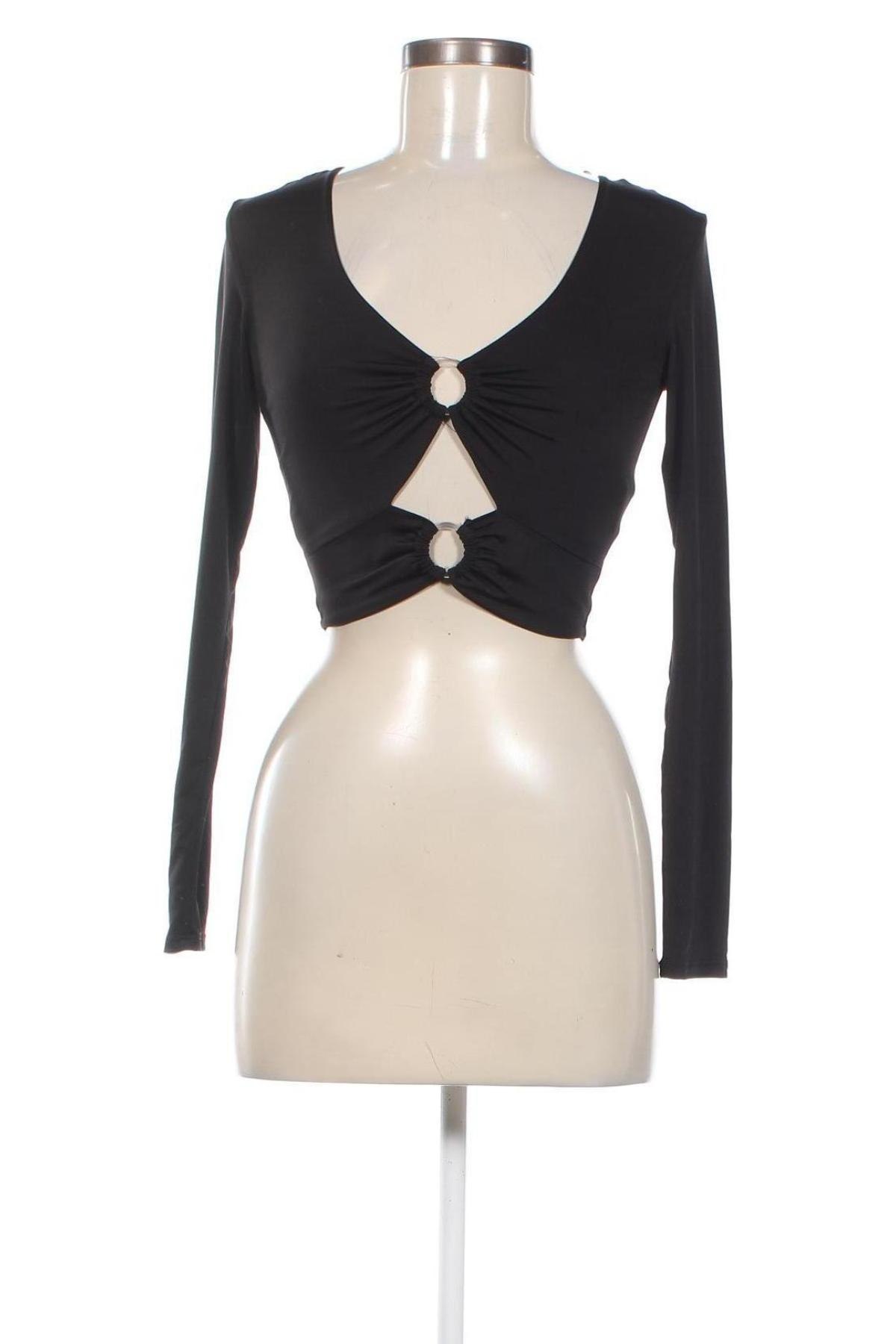 Γυναικεία μπλούζα Tally Weijl, Μέγεθος M, Χρώμα Μαύρο, Τιμή 6,07 €