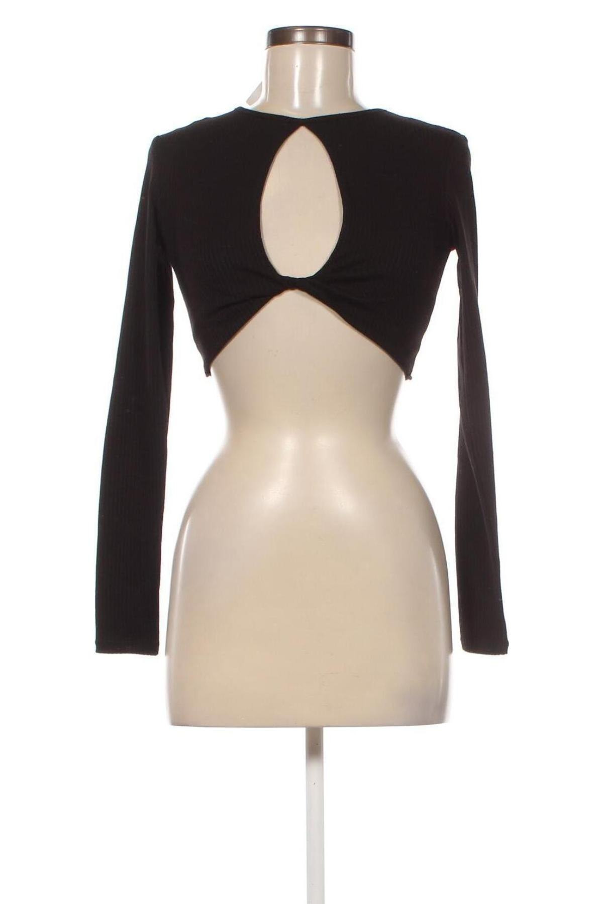 Дамска блуза Tally Weijl, Размер XS, Цвят Черен, Цена 11,47 лв.