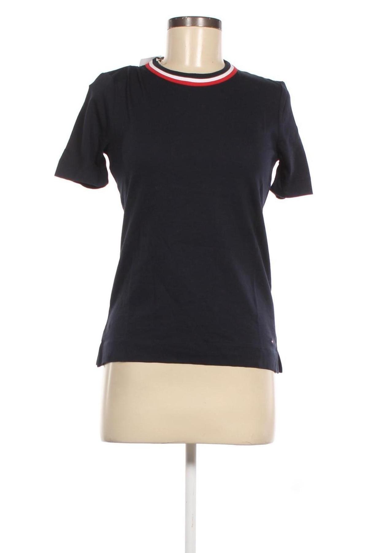 Дамска блуза Tommy Hilfiger, Размер XS, Цвят Син, Цена 161,00 лв.