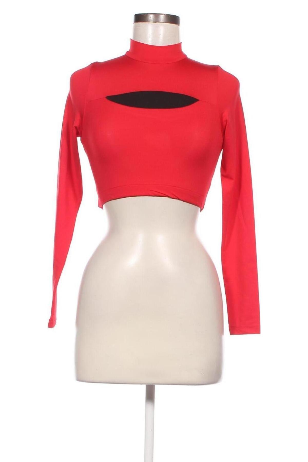 Bluză de femei Trendyol, Mărime XS, Culoare Roșu, Preț 42,63 Lei