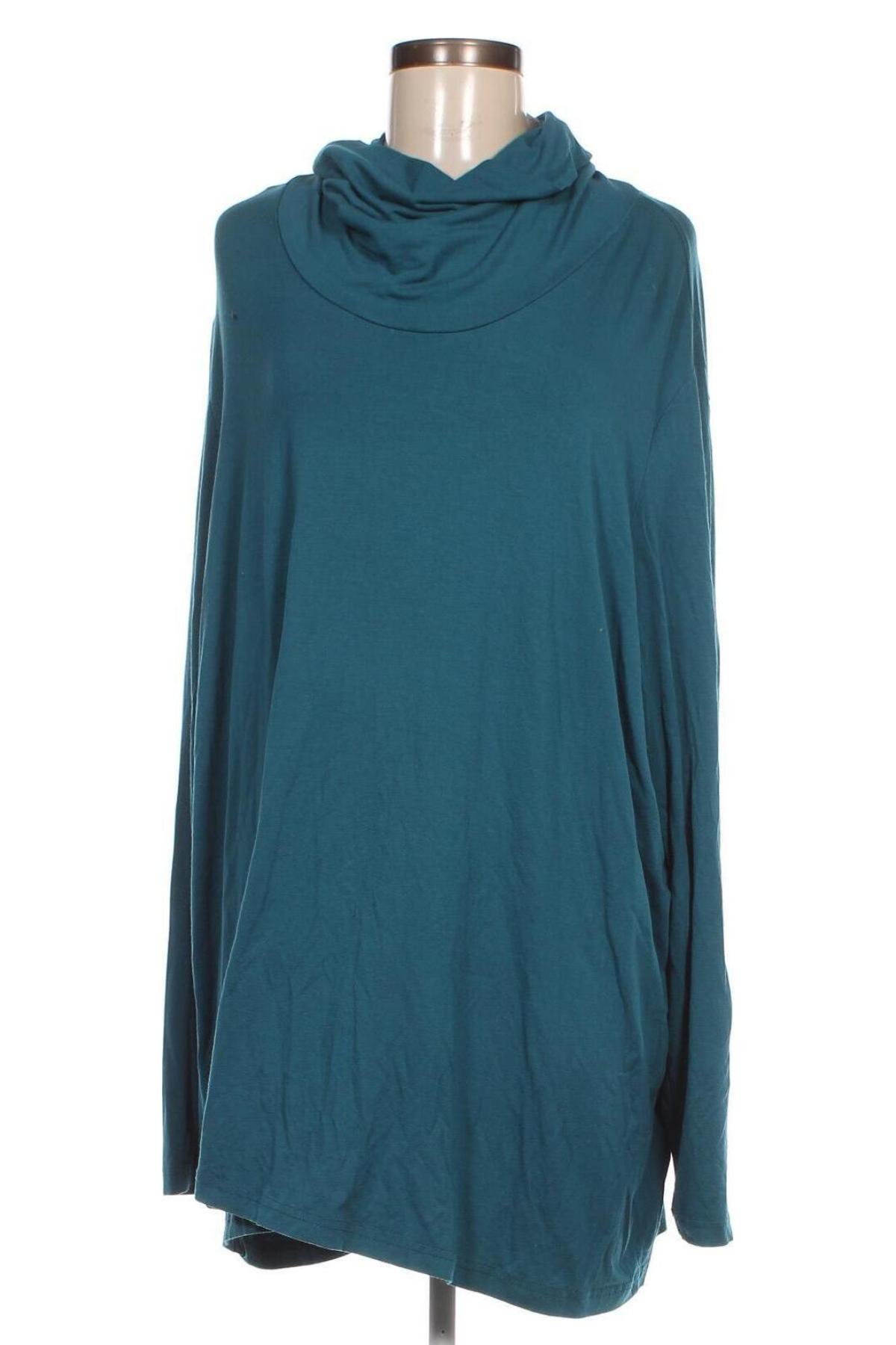 Damen Shirt Ulla Popken, Größe 5XL, Farbe Blau, Preis 45,16 €