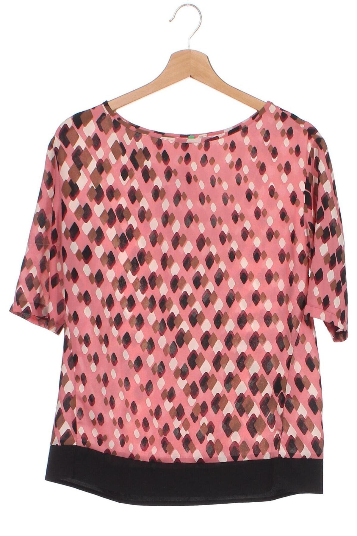 Γυναικεία μπλούζα United Colors Of Benetton, Μέγεθος XS, Χρώμα Ρόζ , Τιμή 10,78 €