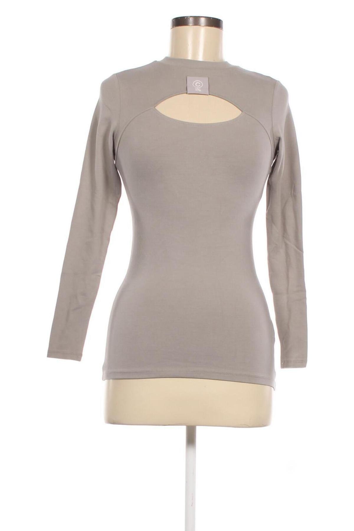Damen Shirt Viral Vibes, Größe XS, Farbe Grau, Preis 5,95 €