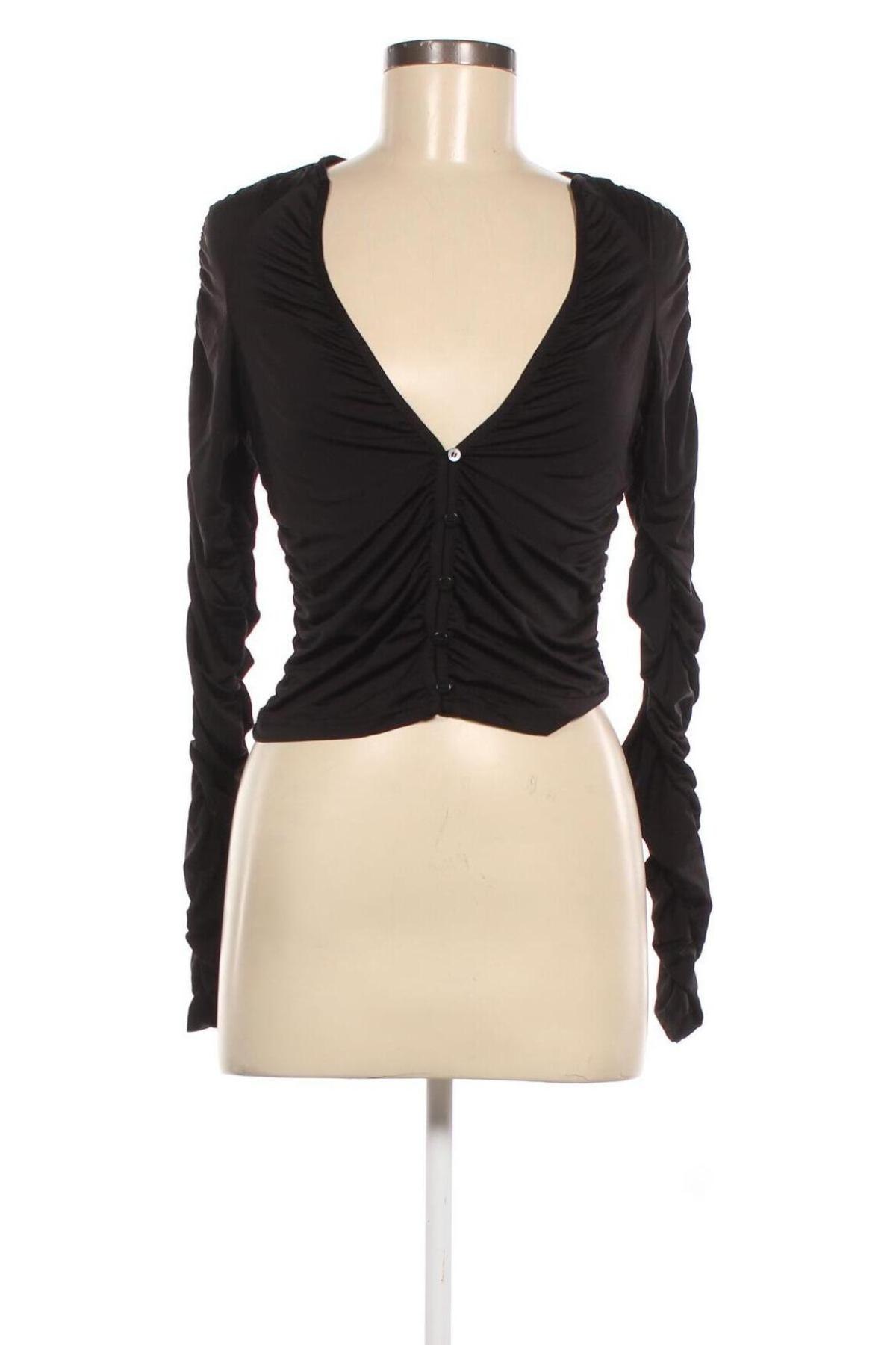 Γυναικεία μπλούζα Weekday, Μέγεθος M, Χρώμα Μαύρο, Τιμή 8,30 €