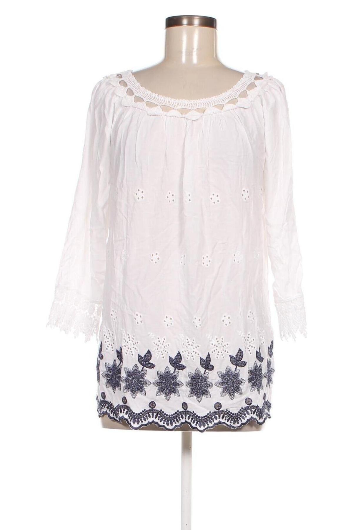Damen Shirt Zabaione, Größe M, Farbe Weiß, Preis 10,20 €
