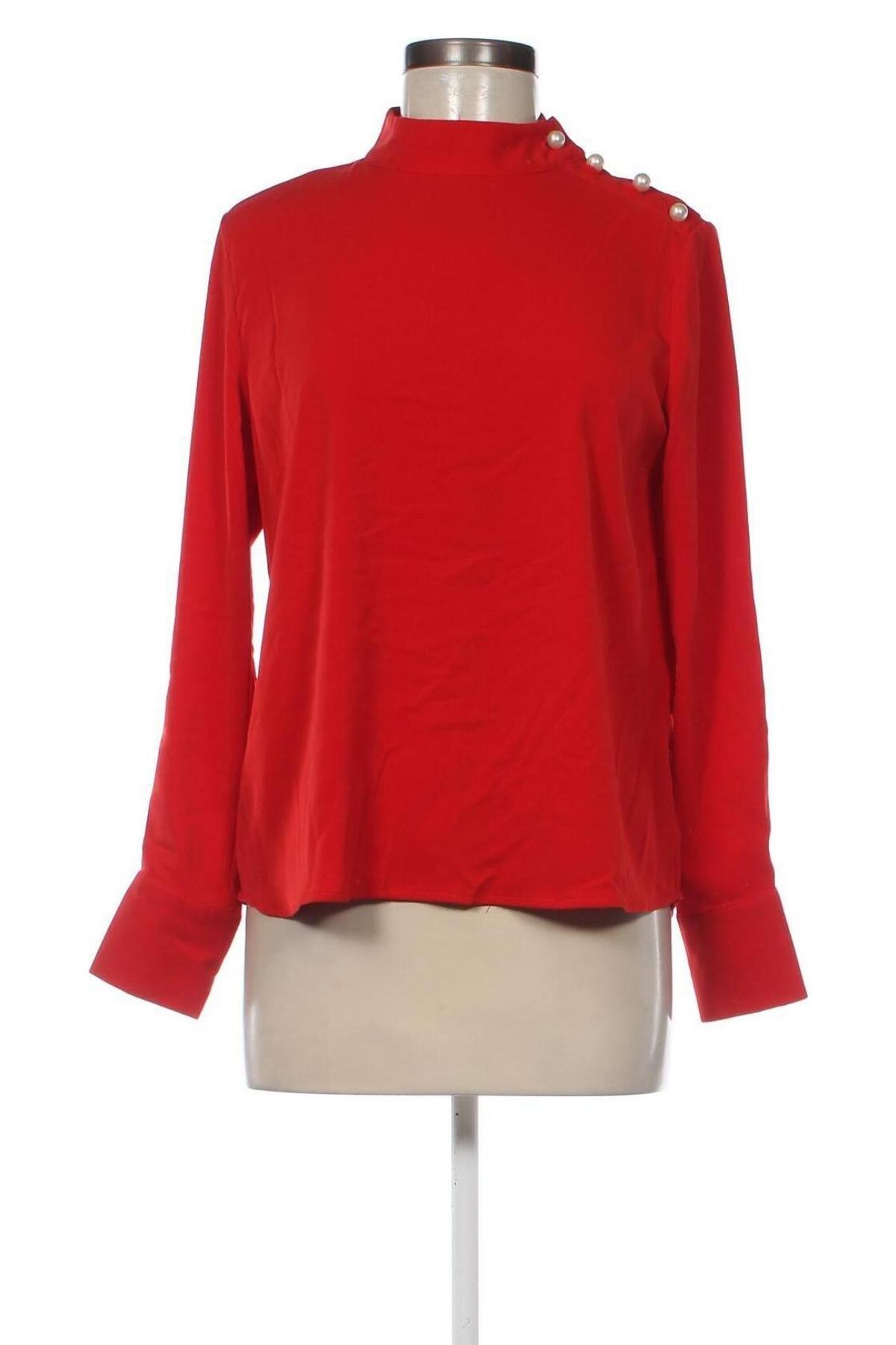 Bluză de femei Zara, Mărime M, Culoare Roșu, Preț 88,82 Lei
