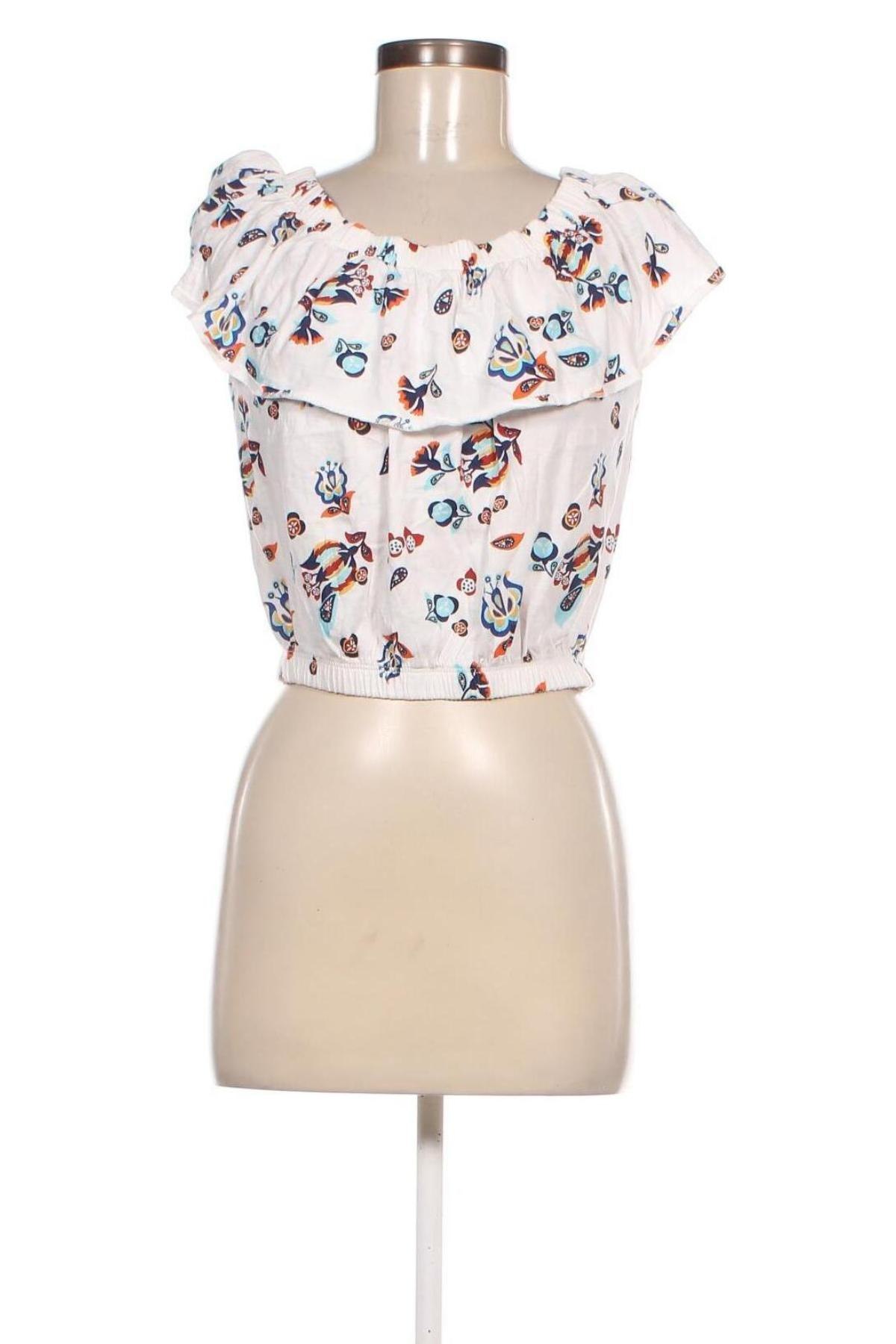 Дамска блуза Zara Trafaluc, Размер M, Цвят Бял, Цена 9,00 лв.