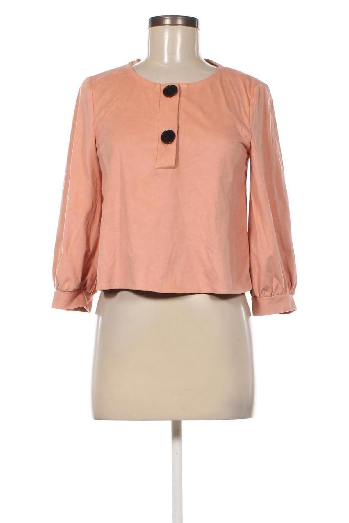 Γυναικεία μπλούζα Zara Trafaluc, Μέγεθος S, Χρώμα Σάπιο μήλο, Τιμή 3,01 €