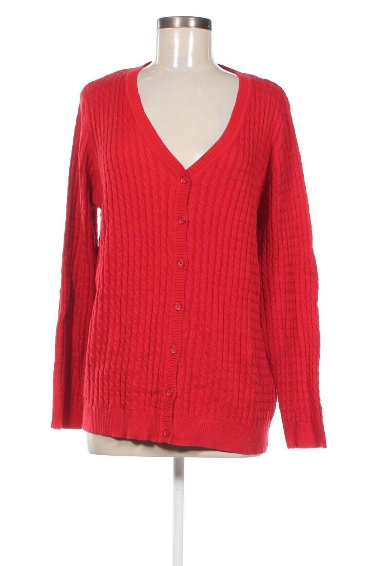 Damen Strickjacke Bexleys, Größe L, Farbe Rot, Preis 28,53 €