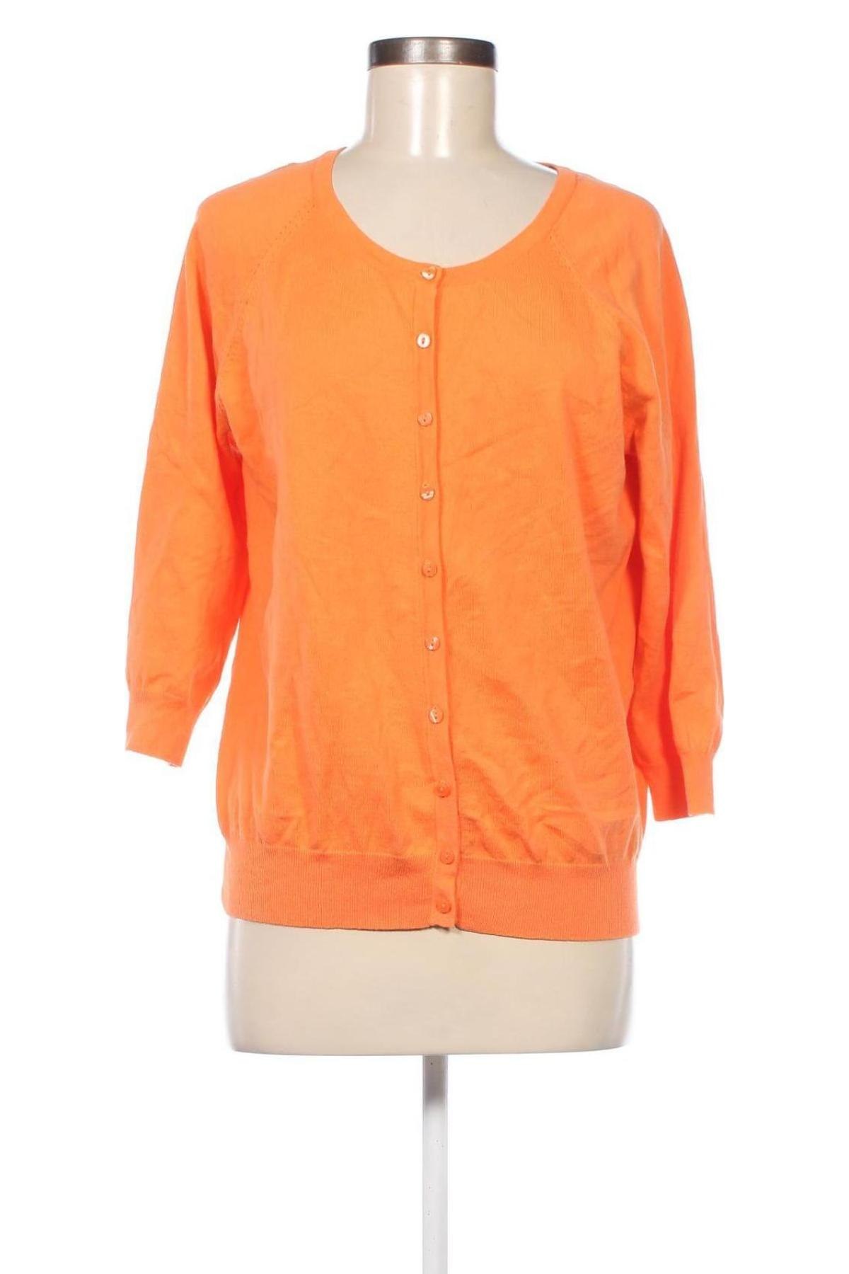 Γυναικεία ζακέτα F&F, Μέγεθος XL, Χρώμα Πορτοκαλί, Τιμή 7,18 €