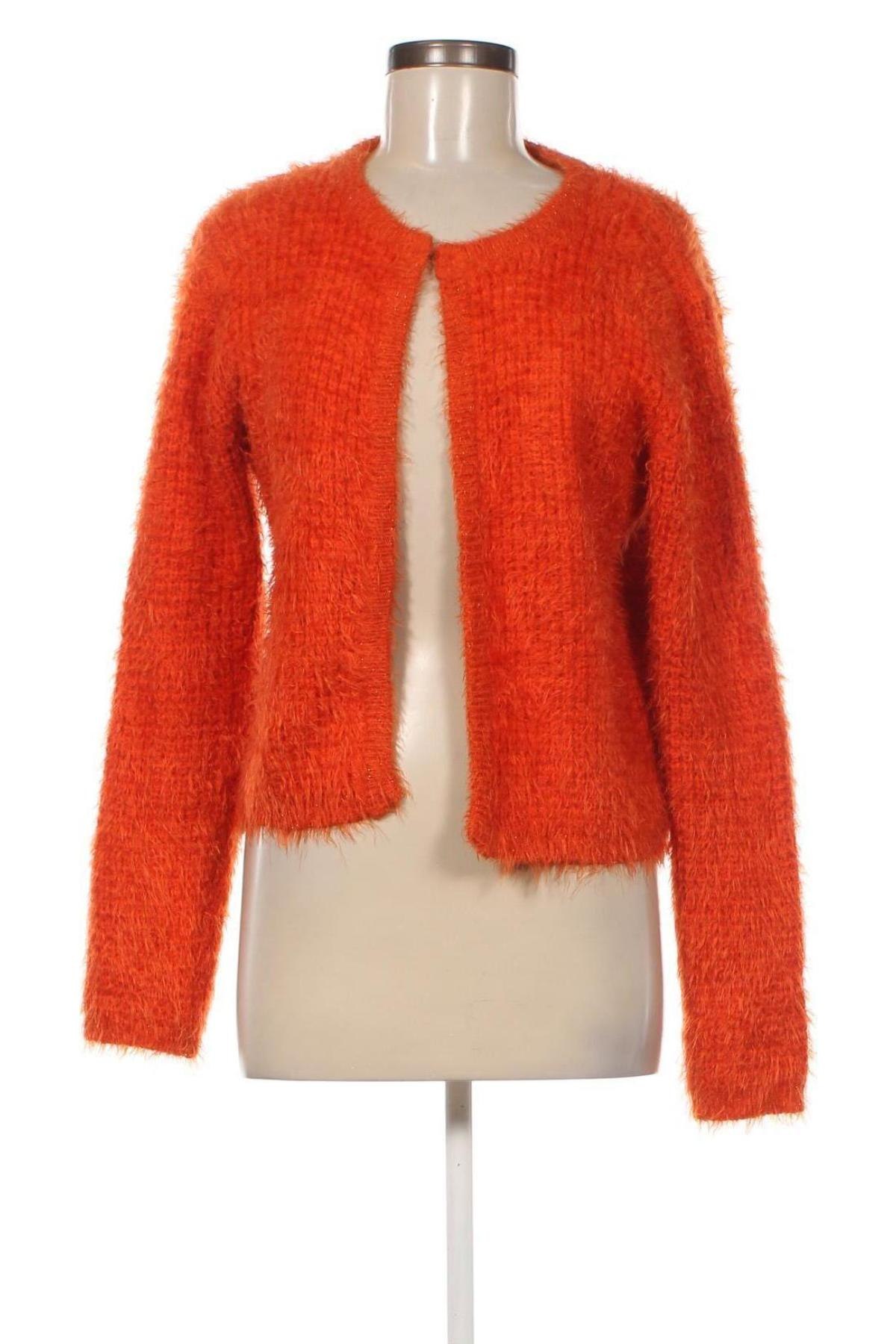 Cardigan de damă Lola Liza, Mărime L, Culoare Portocaliu, Preț 28,32 Lei