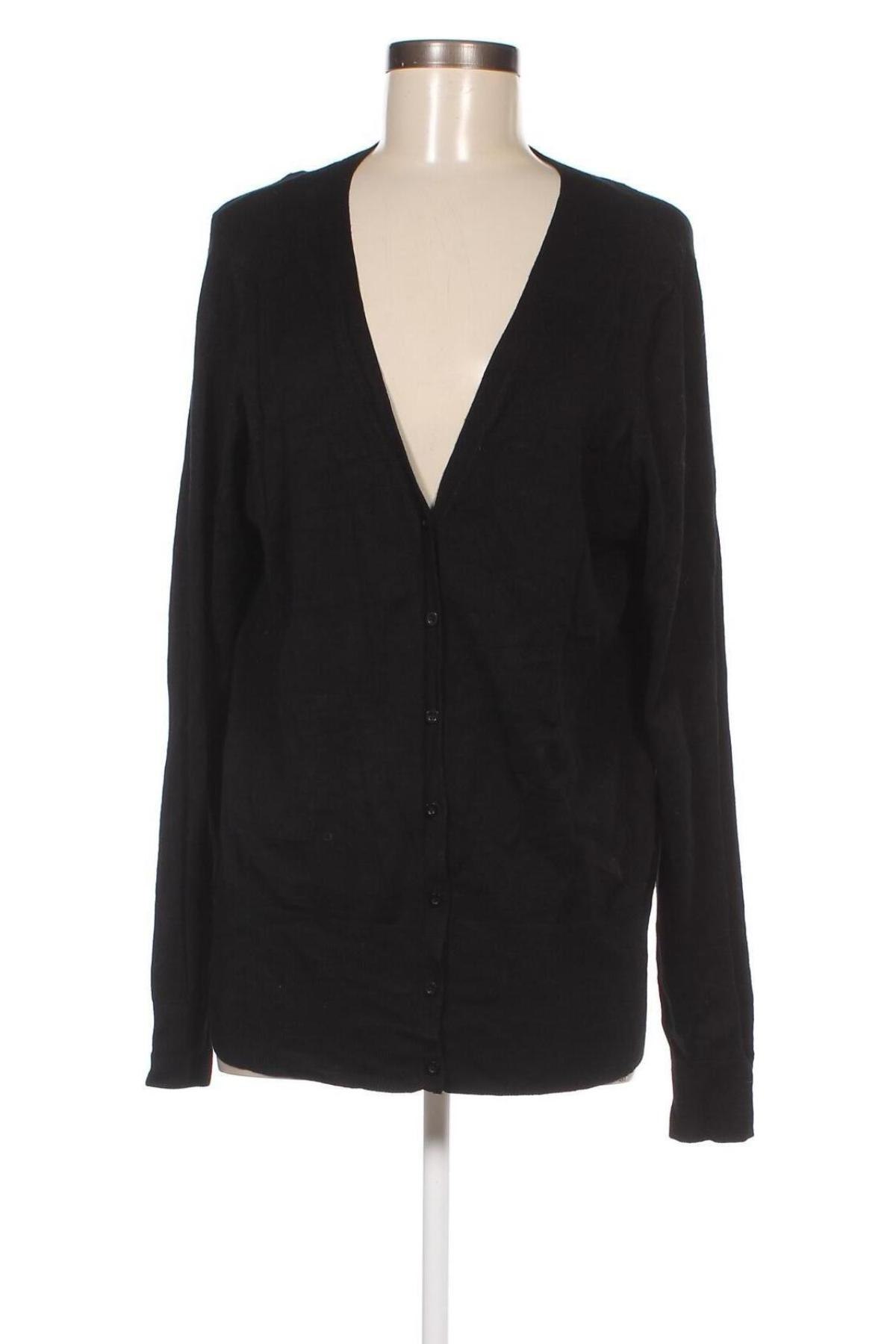 Cardigan de damă Rockmans, Mărime XL, Culoare Negru, Preț 25,63 Lei