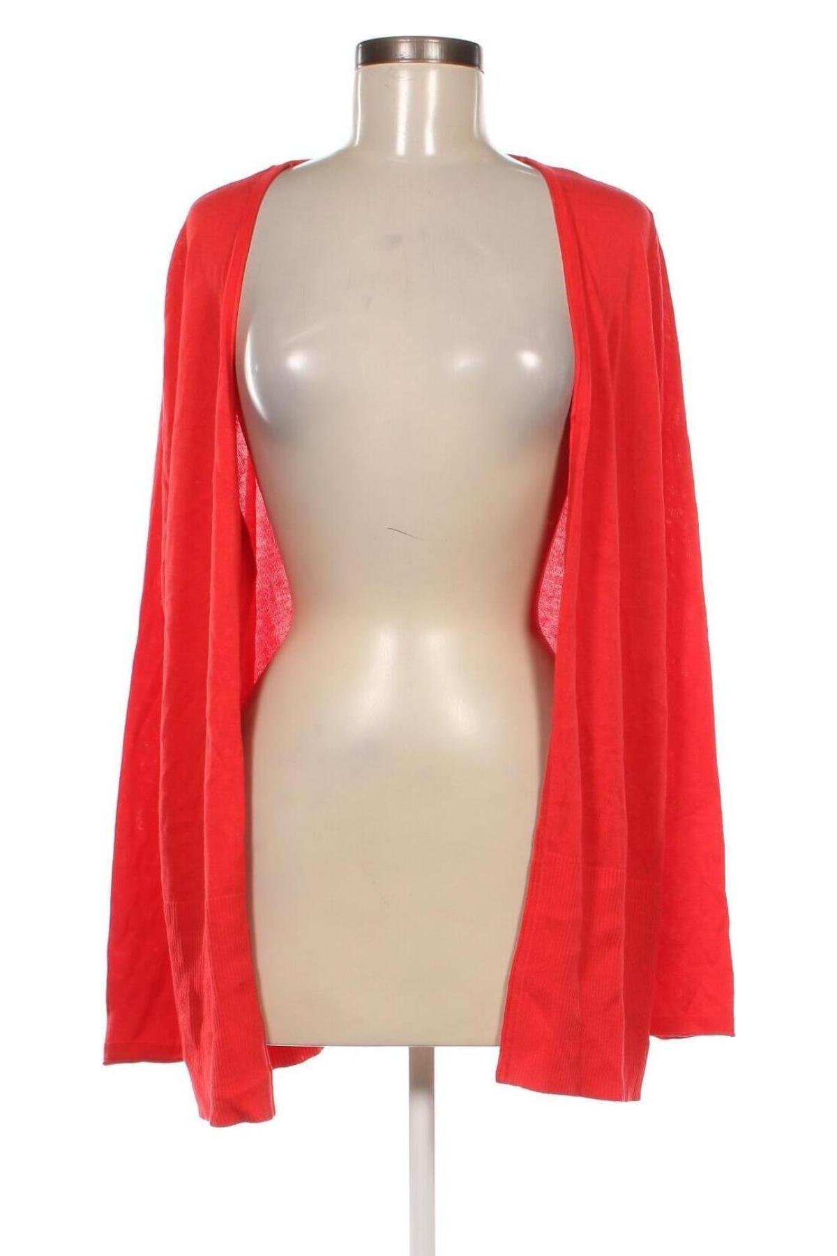 Γυναικεία ζακέτα S.Oliver, Μέγεθος XL, Χρώμα Κόκκινο, Τιμή 17,26 €
