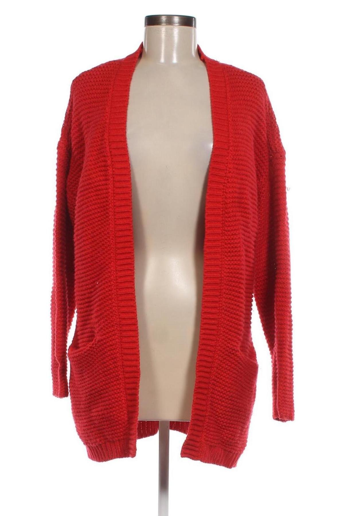 Damen Strickjacke Vero Moda, Größe L, Farbe Rot, Preis 3,19 €