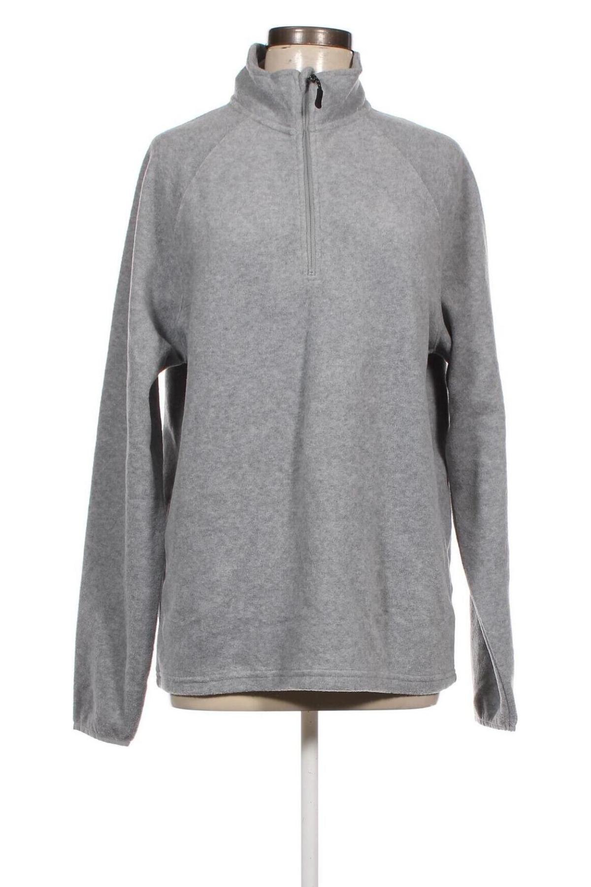 Γυναικεία μπλούζα fleece Tex, Μέγεθος M, Χρώμα Γκρί, Τιμή 4,98 €