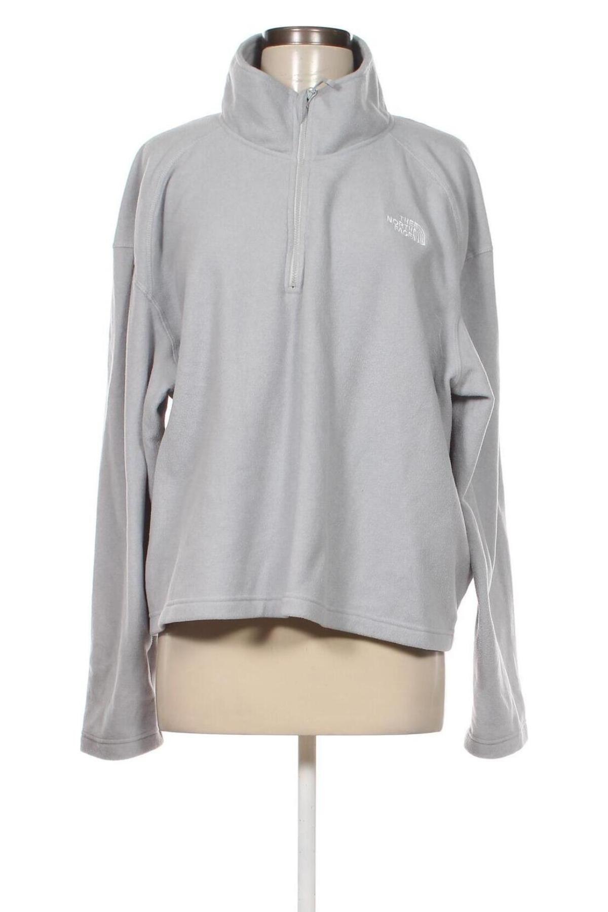 Γυναικεία μπλούζα fleece The North Face, Μέγεθος 3XL, Χρώμα Γκρί, Τιμή 23,75 €
