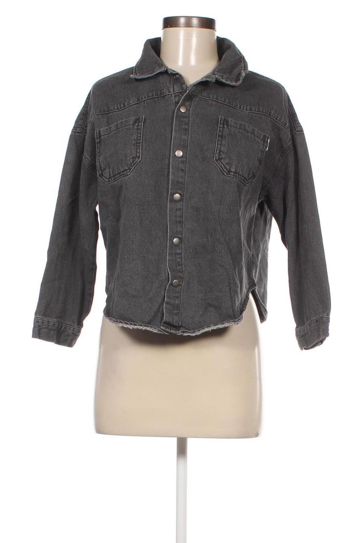 Γυναικείο πουκάμισο, Μέγεθος M, Χρώμα Γκρί, Τιμή 15,46 €