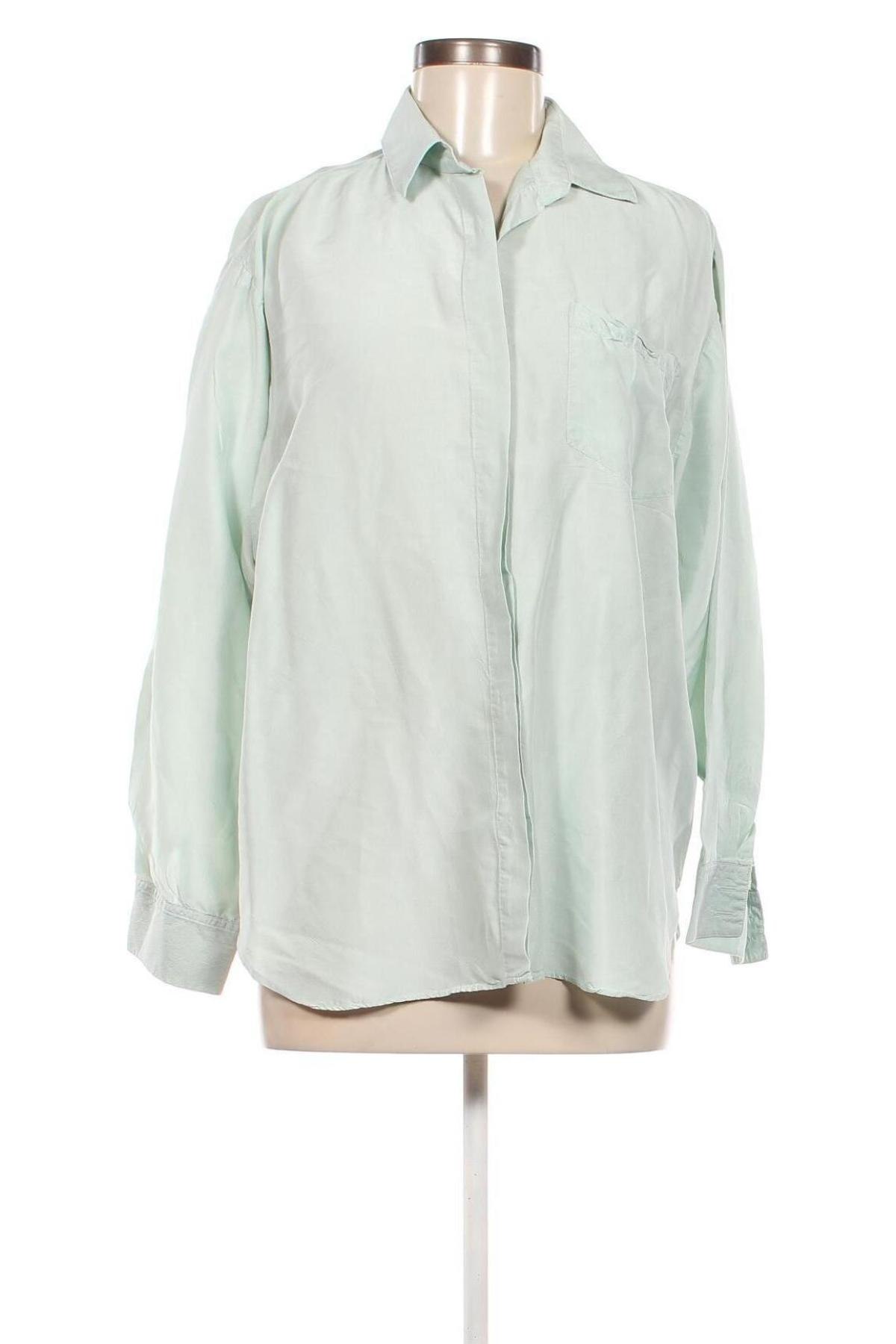 Γυναικείο πουκάμισο, Μέγεθος XL, Χρώμα Πράσινο, Τιμή 23,81 €