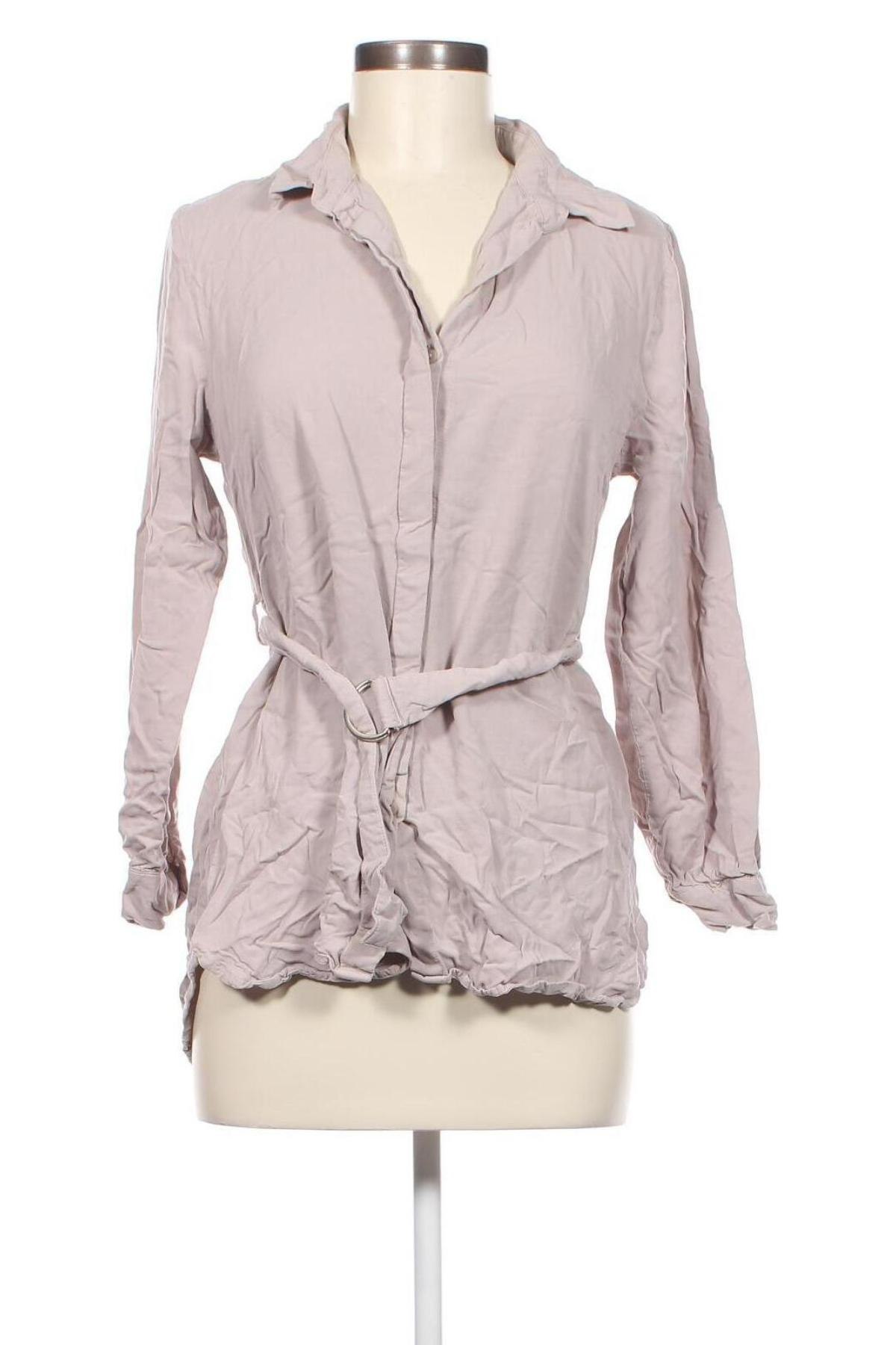 Γυναικείο πουκάμισο Amisu, Μέγεθος M, Χρώμα  Μπέζ, Τιμή 15,46 €