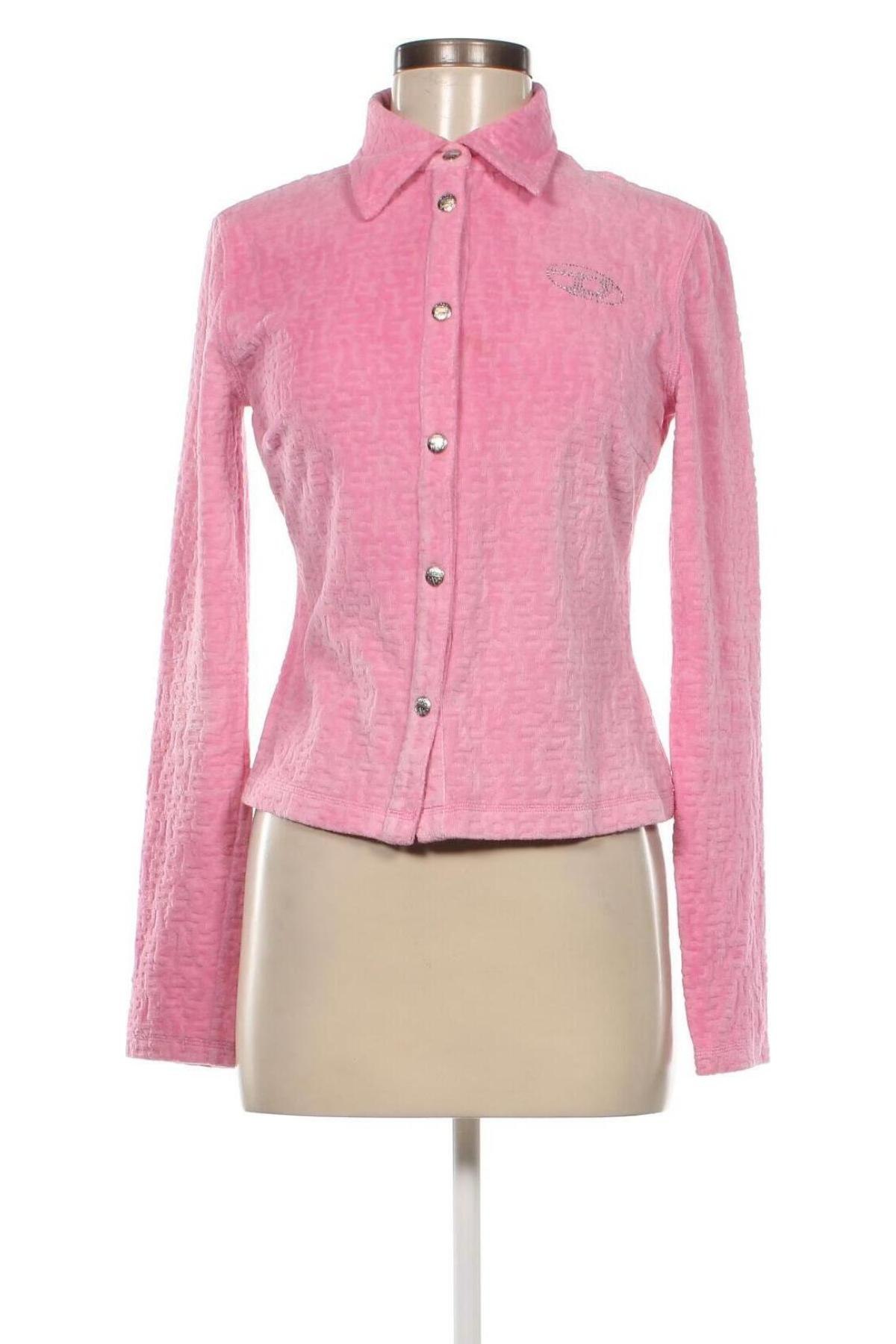Γυναικείο πουκάμισο Diesel, Μέγεθος M, Χρώμα Ρόζ , Τιμή 147,94 €