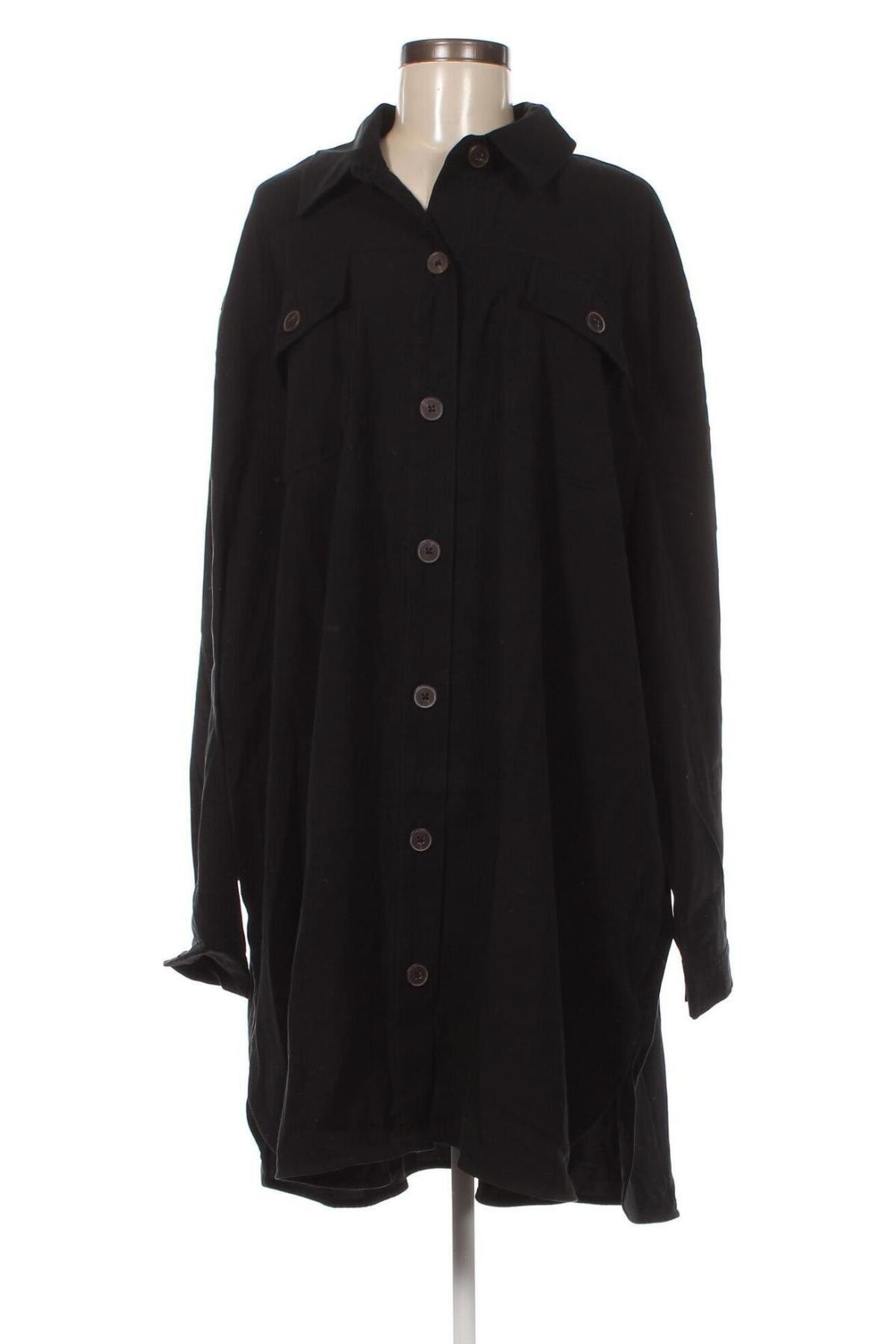 Γυναικείο πουκάμισο Dorothy Perkins, Μέγεθος 3XL, Χρώμα Μαύρο, Τιμή 17,07 €