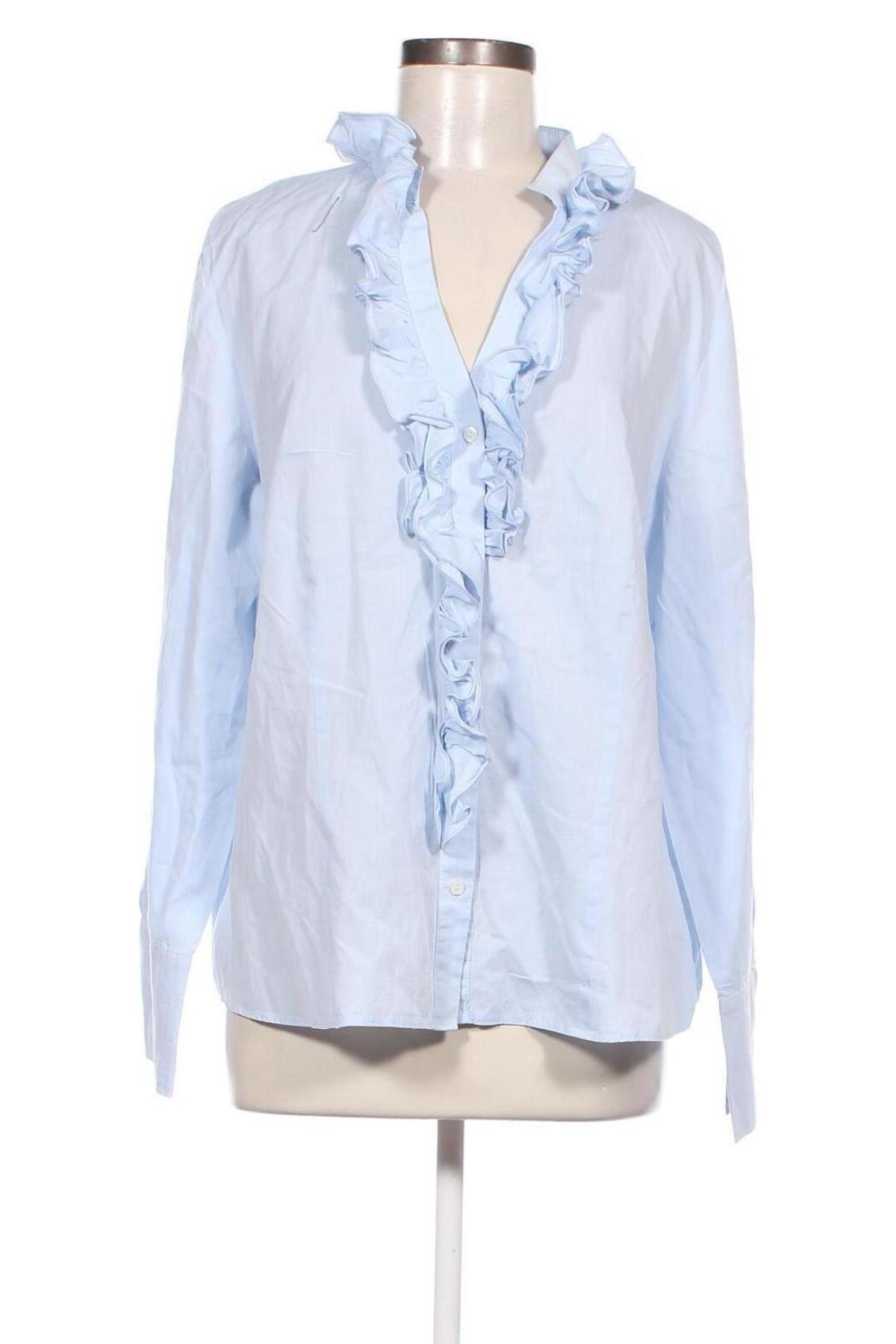 Γυναικείο πουκάμισο Gerry Weber, Μέγεθος XL, Χρώμα Μπλέ, Τιμή 36,28 €