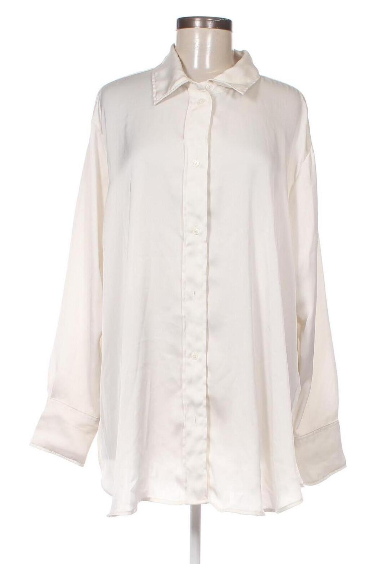 Γυναικείο πουκάμισο H&M, Μέγεθος XL, Χρώμα Λευκό, Τιμή 12,68 €
