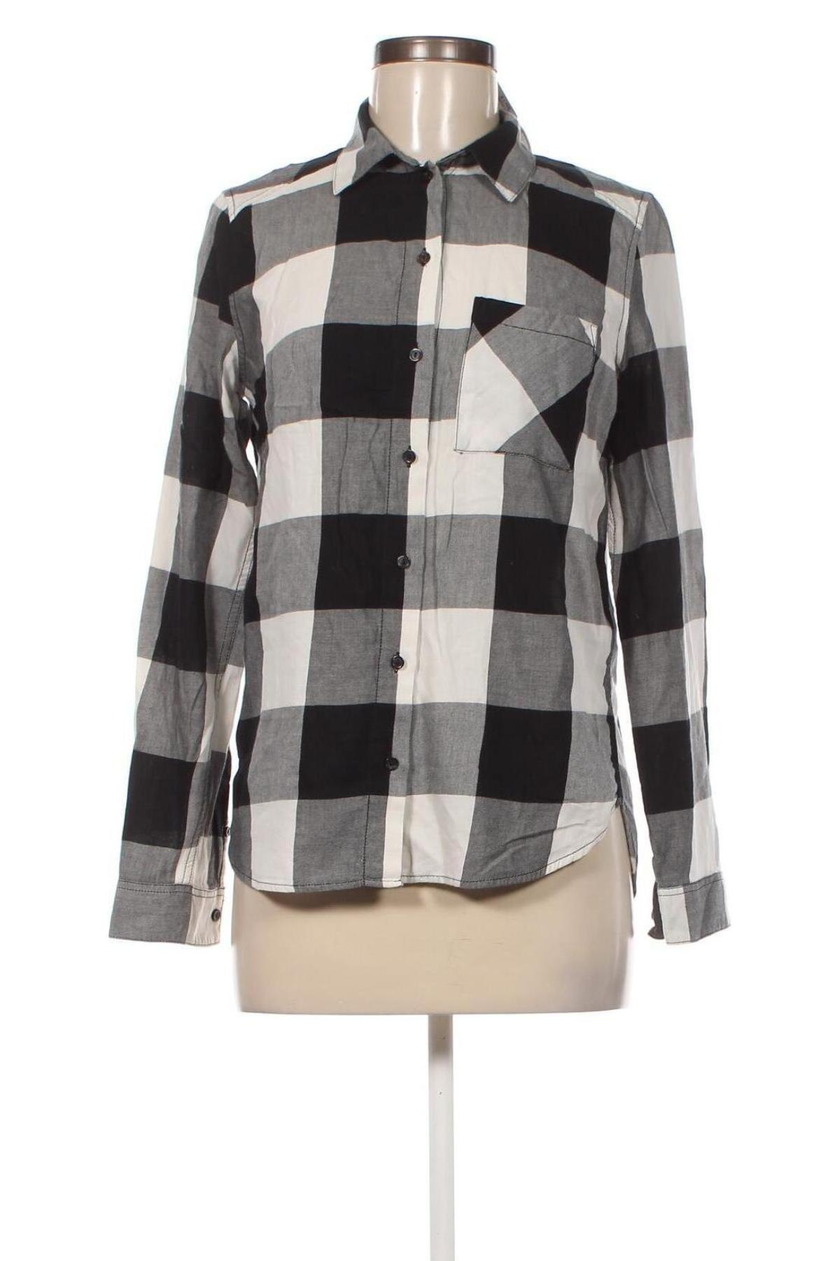 Γυναικείο πουκάμισο H&M Divided, Μέγεθος XS, Χρώμα Πολύχρωμο, Τιμή 4,64 €