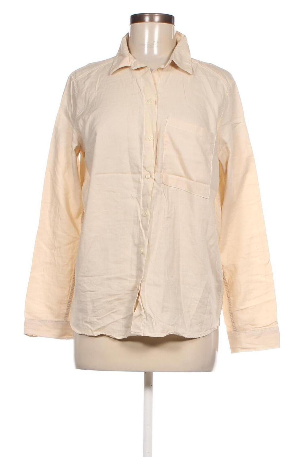 Γυναικείο πουκάμισο H&M Divided, Μέγεθος S, Χρώμα Εκρού, Τιμή 5,13 €