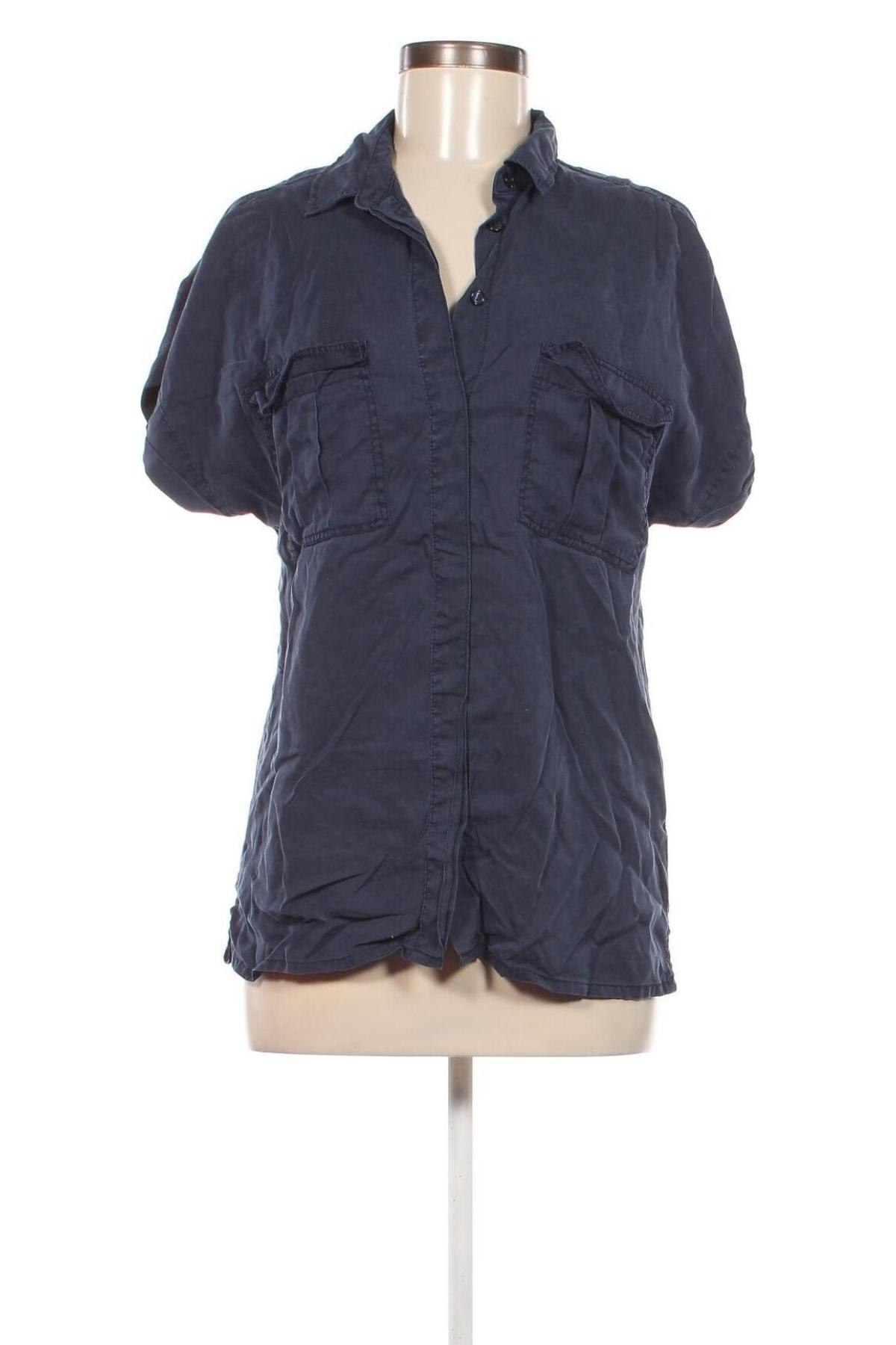 Γυναικείο πουκάμισο H&M L.O.G.G., Μέγεθος S, Χρώμα Μπλέ, Τιμή 5,96 €