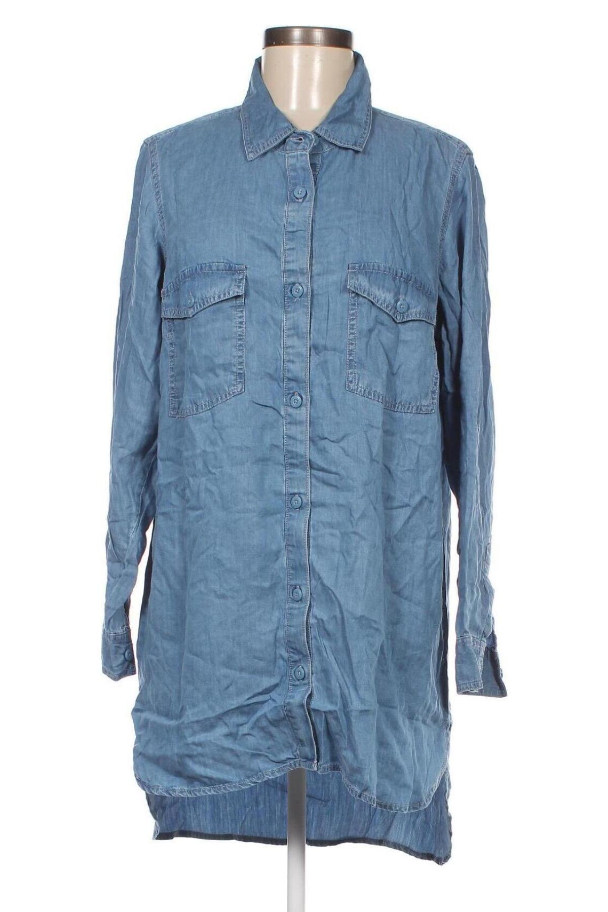 Γυναικείο πουκάμισο House, Μέγεθος M, Χρώμα Μπλέ, Τιμή 4,64 €