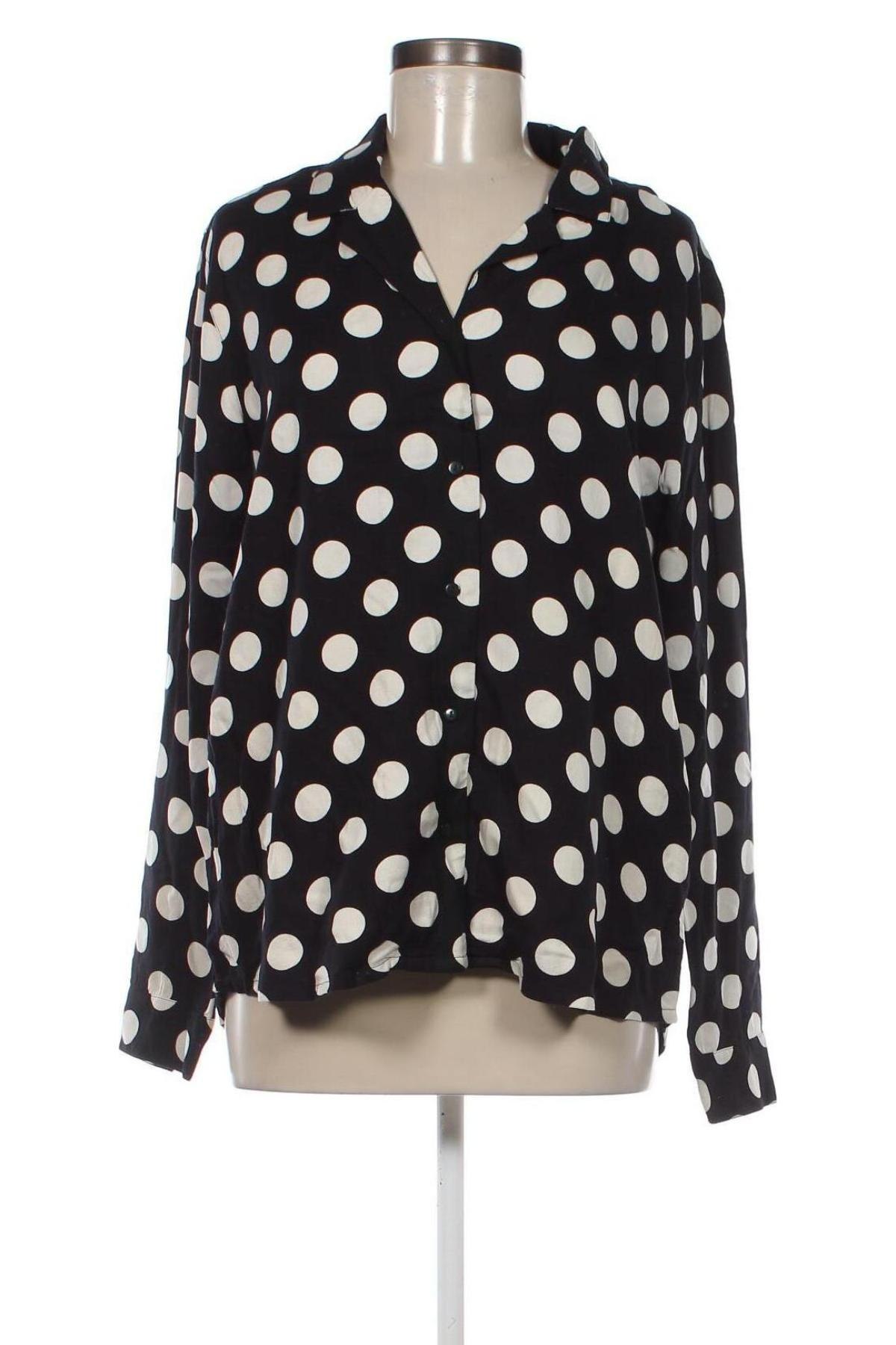 Γυναικείο πουκάμισο Jacqueline De Yong, Μέγεθος M, Χρώμα Μαύρο, Τιμή 15,46 €