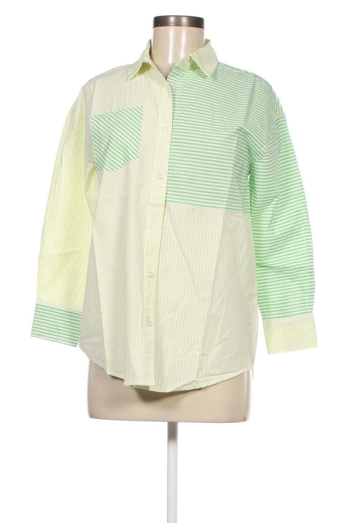 Γυναικείο πουκάμισο Jennyfer, Μέγεθος XXS, Χρώμα Πράσινο, Τιμή 6,60 €