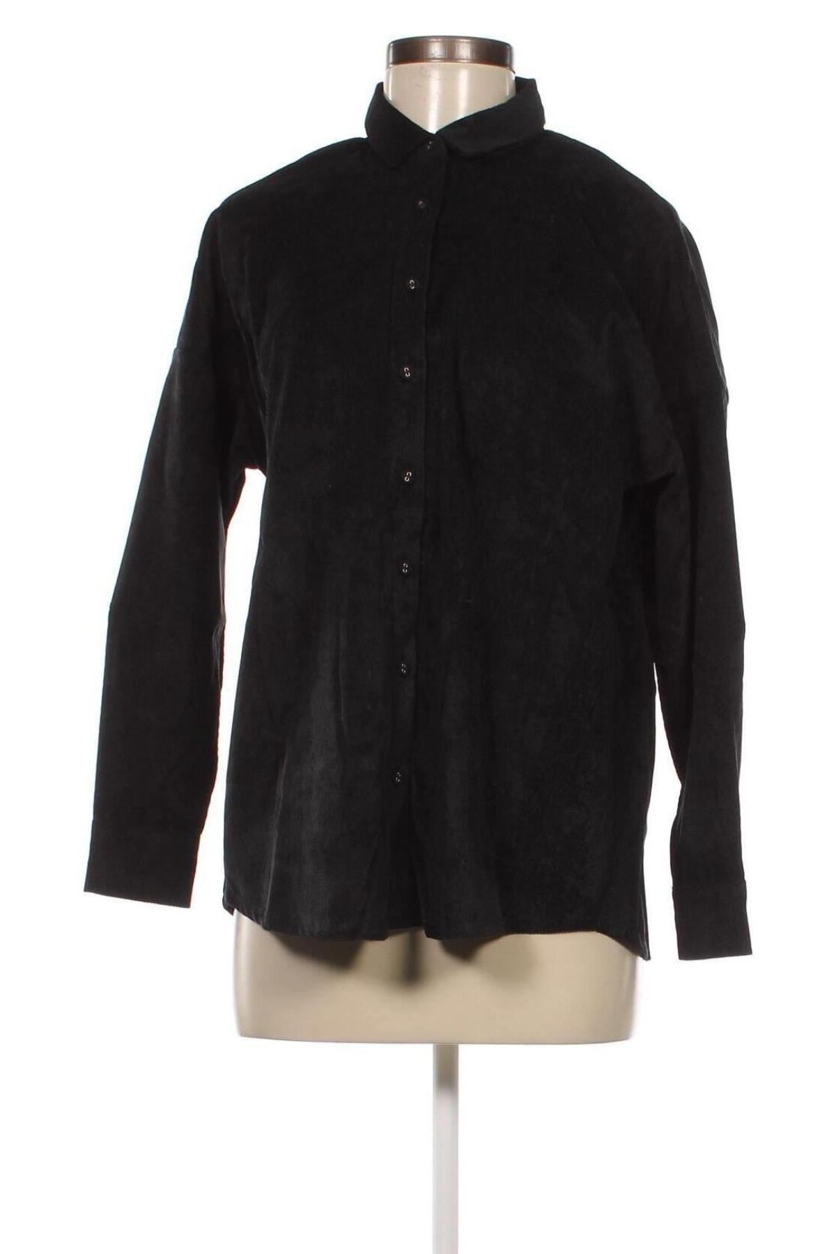 Γυναικείο πουκάμισο Jennyfer, Μέγεθος XS, Χρώμα Μαύρο, Τιμή 4,12 €
