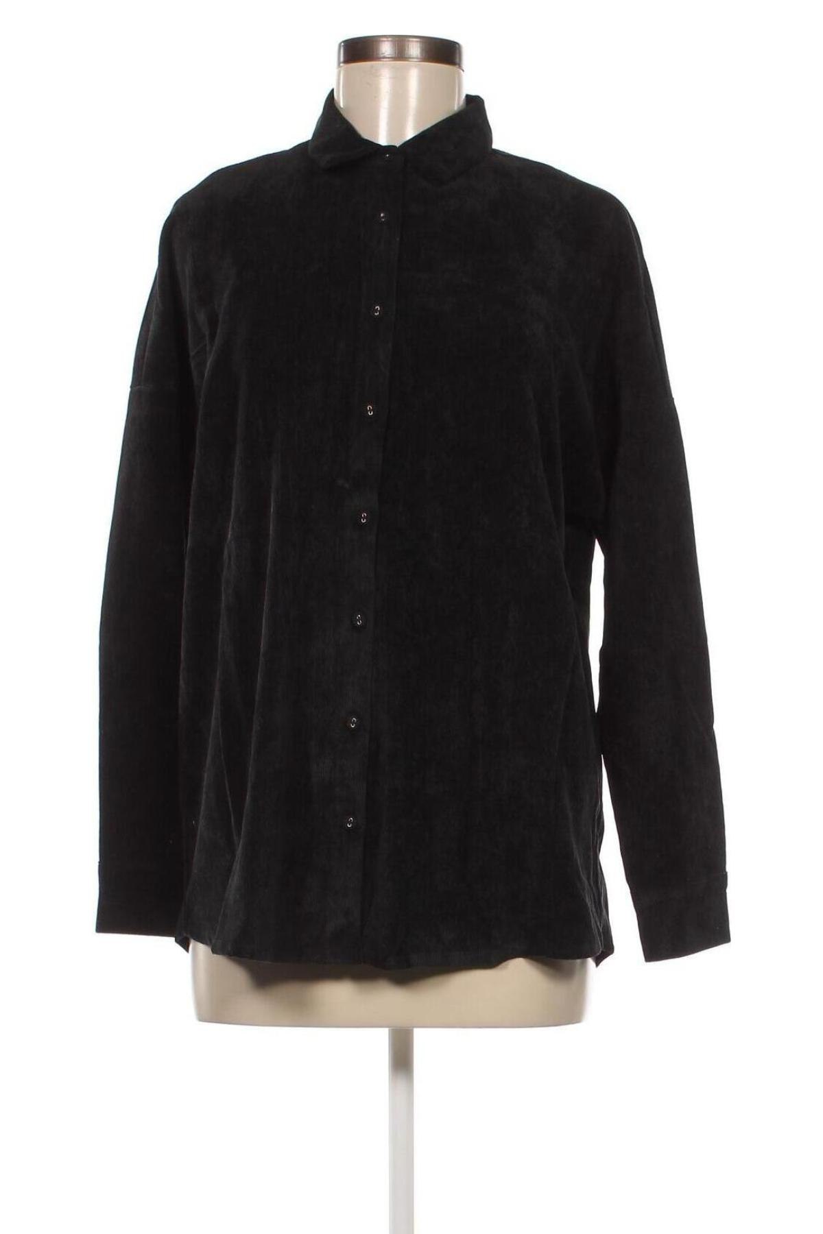 Γυναικείο πουκάμισο Jennyfer, Μέγεθος M, Χρώμα Μαύρο, Τιμή 4,12 €