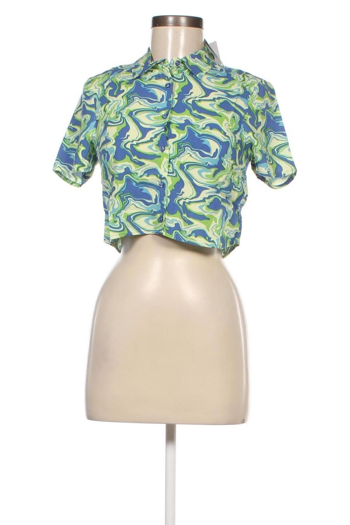 Γυναικείο πουκάμισο Jennyfer, Μέγεθος XS, Χρώμα Πολύχρωμο, Τιμή 3,71 €