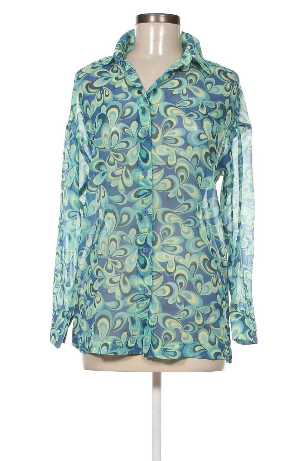 Γυναικείο πουκάμισο Jennyfer, Μέγεθος XS, Χρώμα Πολύχρωμο, Τιμή 7,84 €