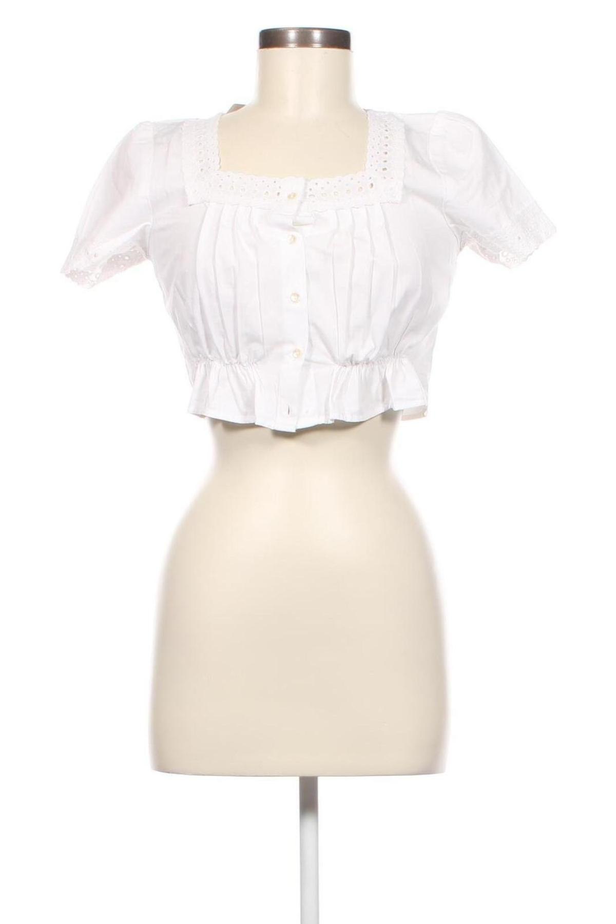 Γυναικείο πουκάμισο Jennyfer, Μέγεθος S, Χρώμα Λευκό, Τιμή 5,77 €